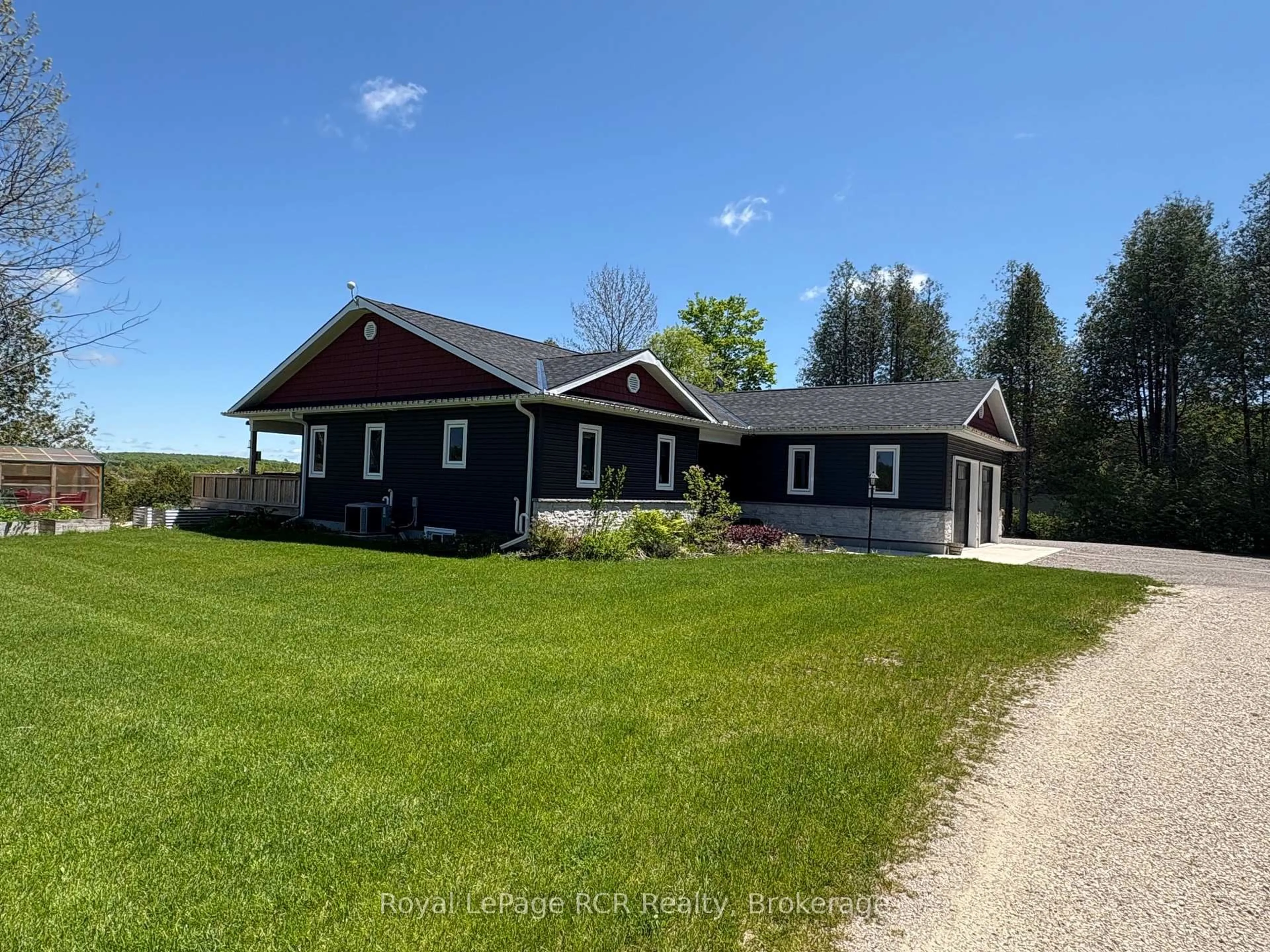 A pic from outside/outdoor area/front of a property/back of a property/a pic from drone, unknown for 109 Highland Dr, West Grey Ontario N0C 1H0