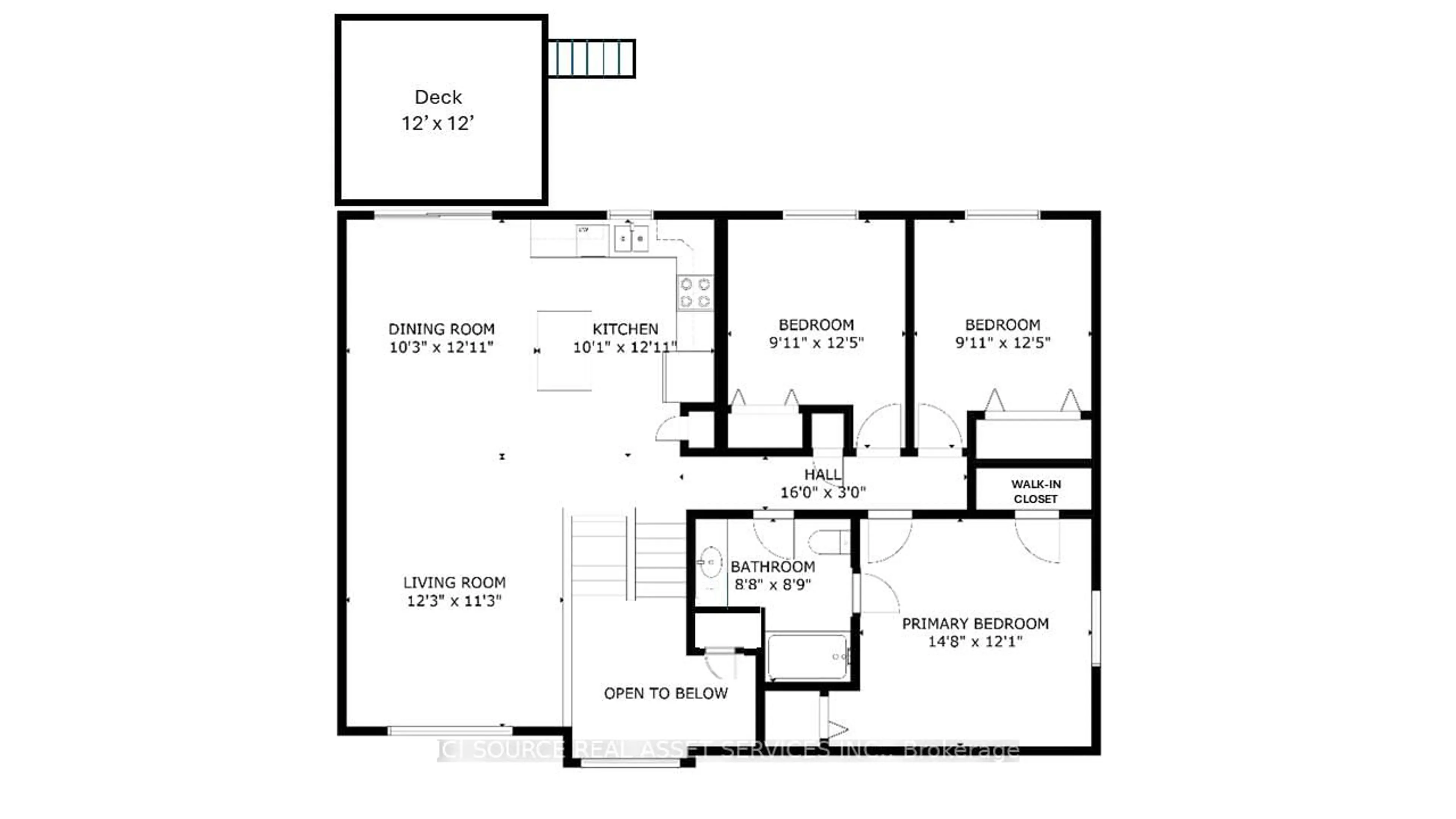 Floor plan for 483 Peirson Ave, Saugeen Shores Ontario N0H 2C1