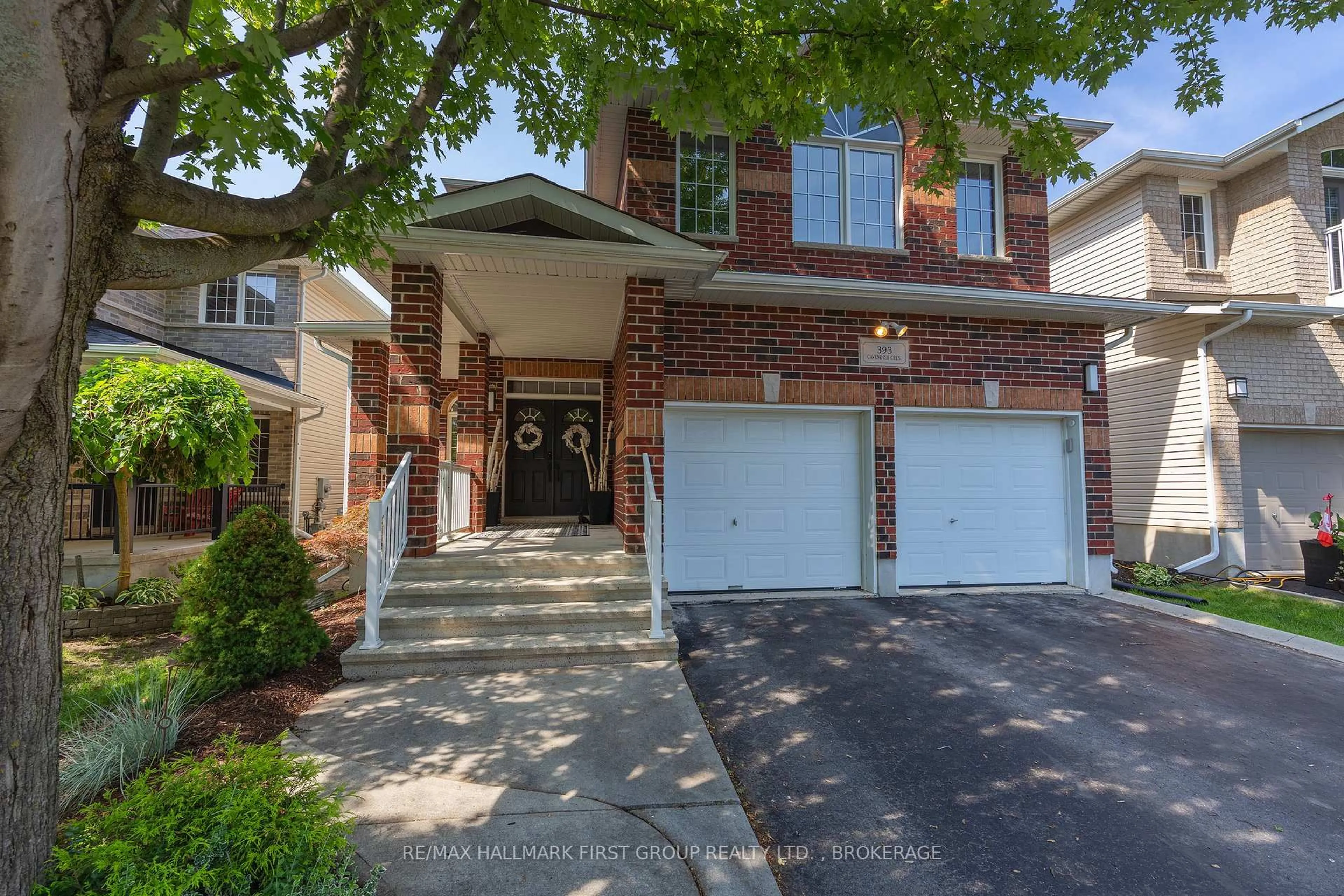 Home with brick exterior material, street for 393 CAVENDISH Cres, Kingston Ontario K7P 3E2