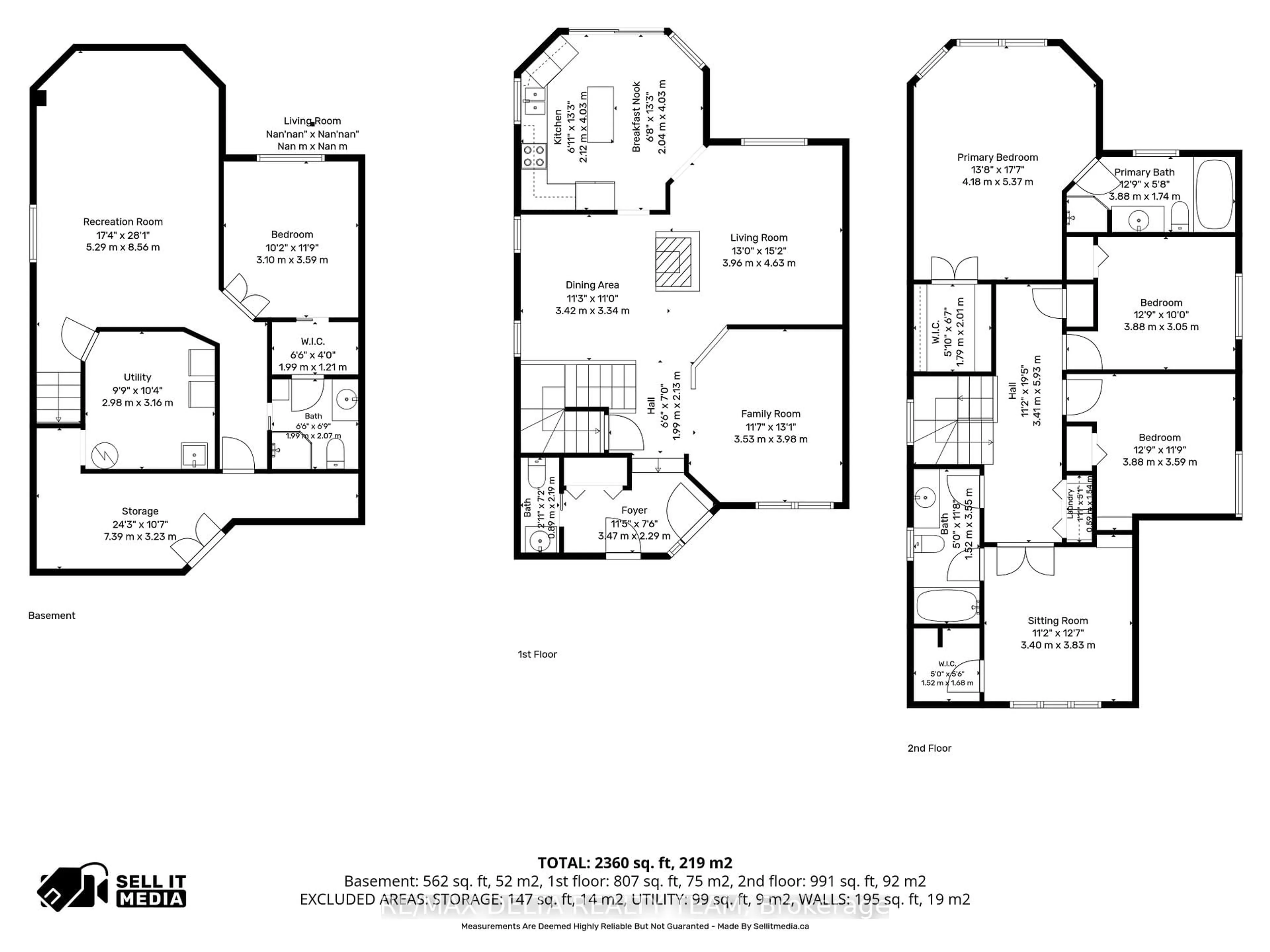 Floor plan for 1130 Marchant Dr, Ottawa Ontario K4A 4A7
