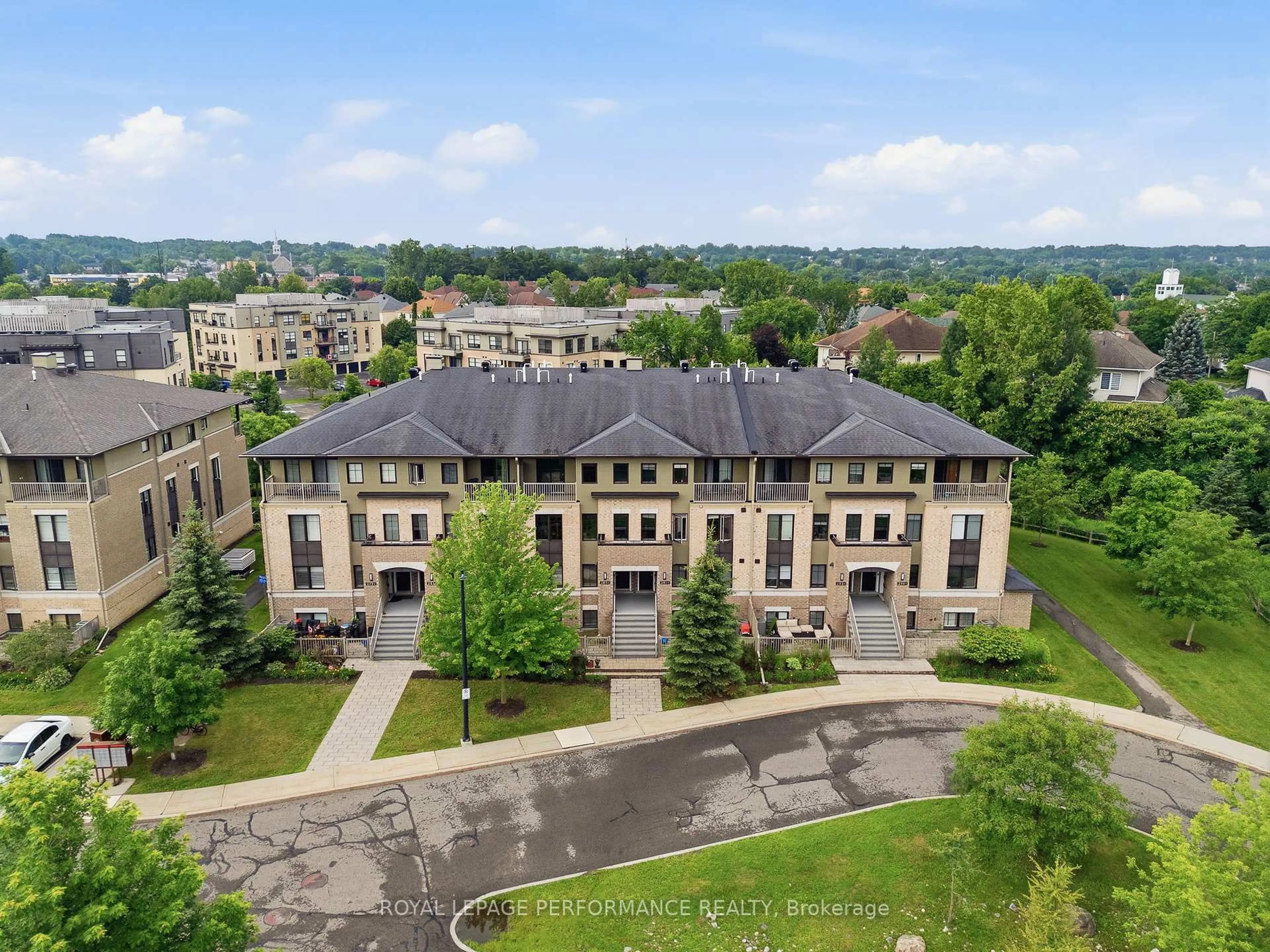 A pic from outside/outdoor area/front of a property/back of a property/a pic from drone, unknown for 285 Titanium Private #B, Ottawa Ontario K1C 0A5