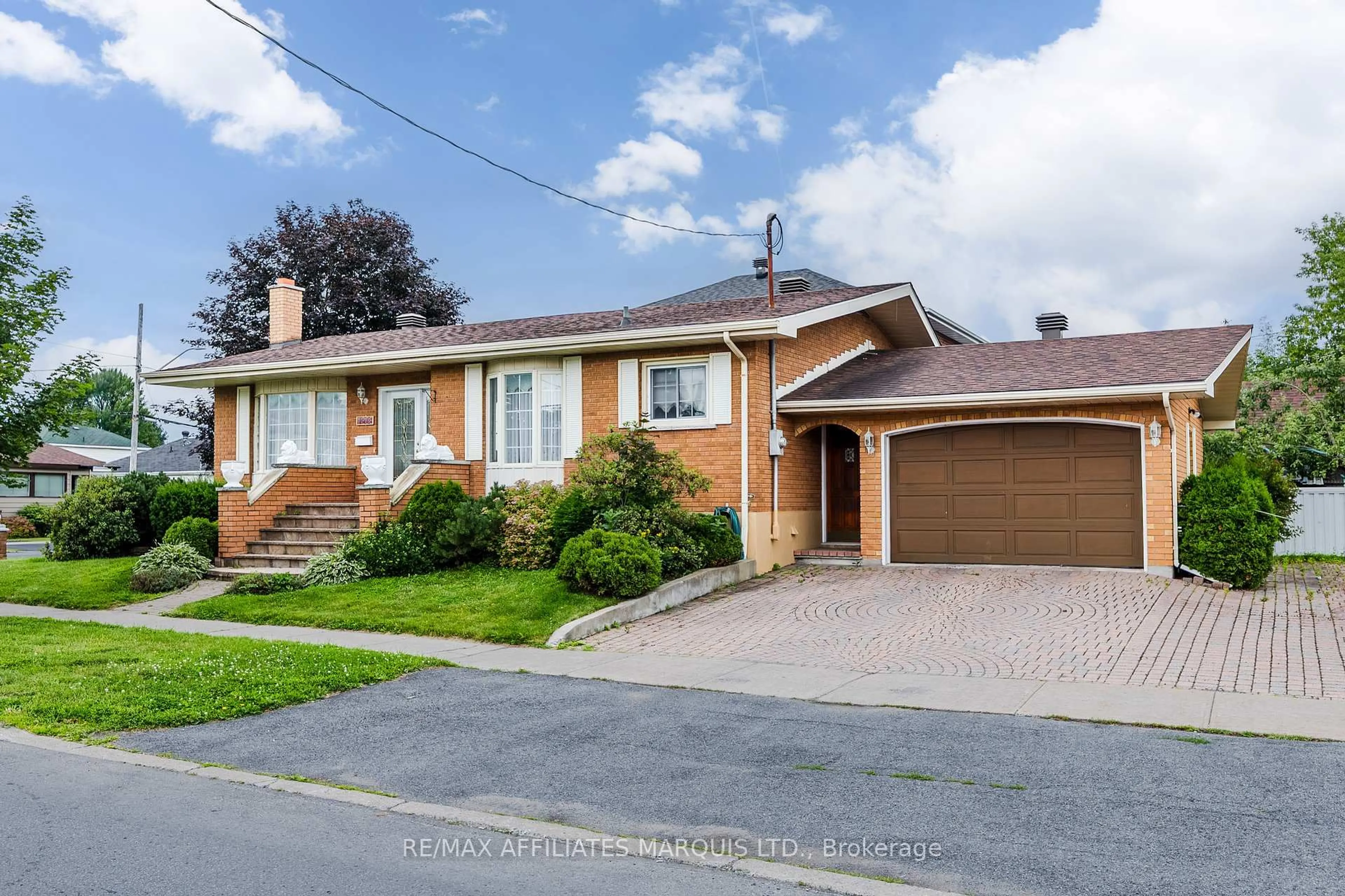 Home with brick exterior material, street for 1208 Third St, Cornwall Ontario K6H 2G2