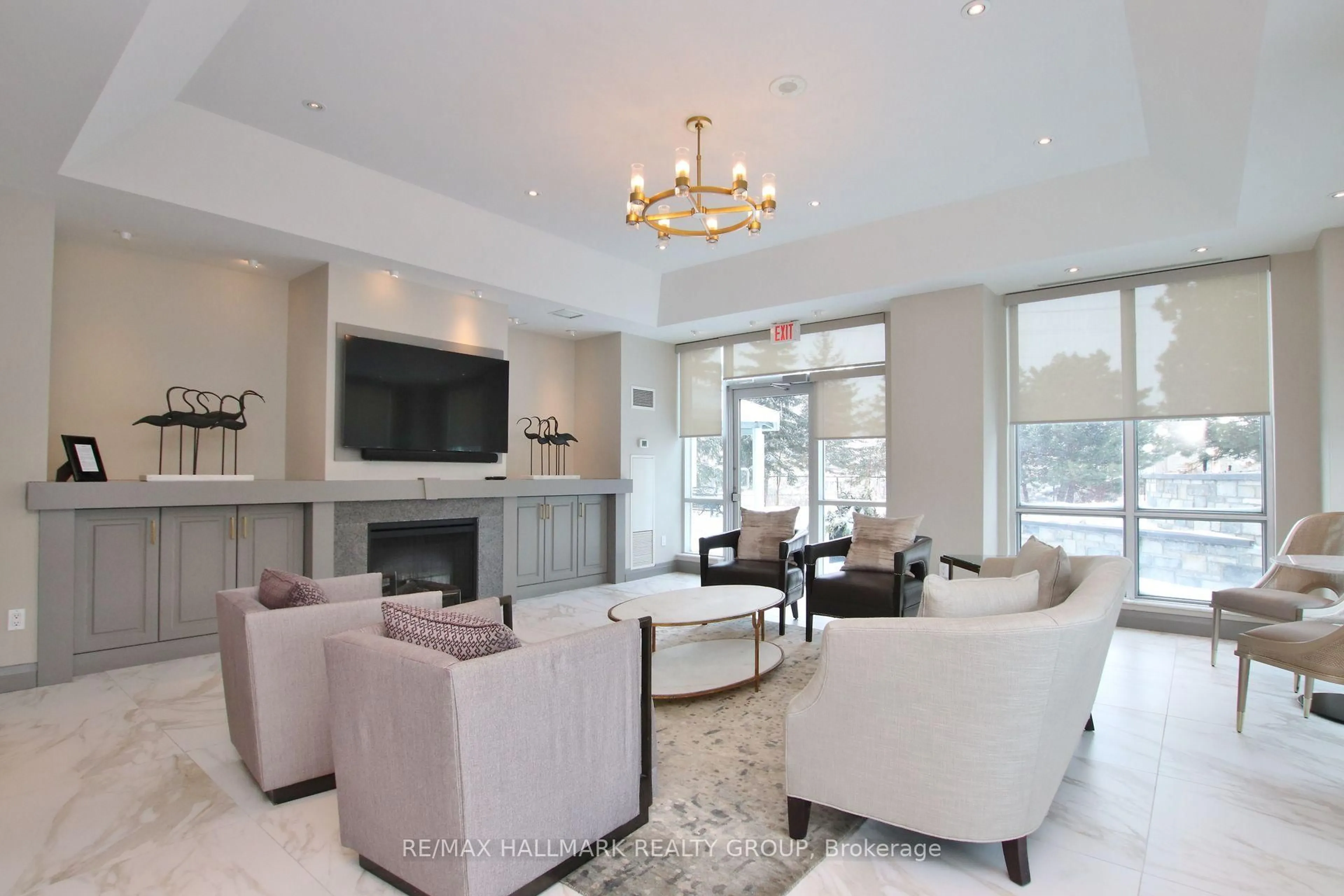 Living room with furniture, unknown for 38 Metropole Private #1704, Ottawa Ontario K1Z 1E9