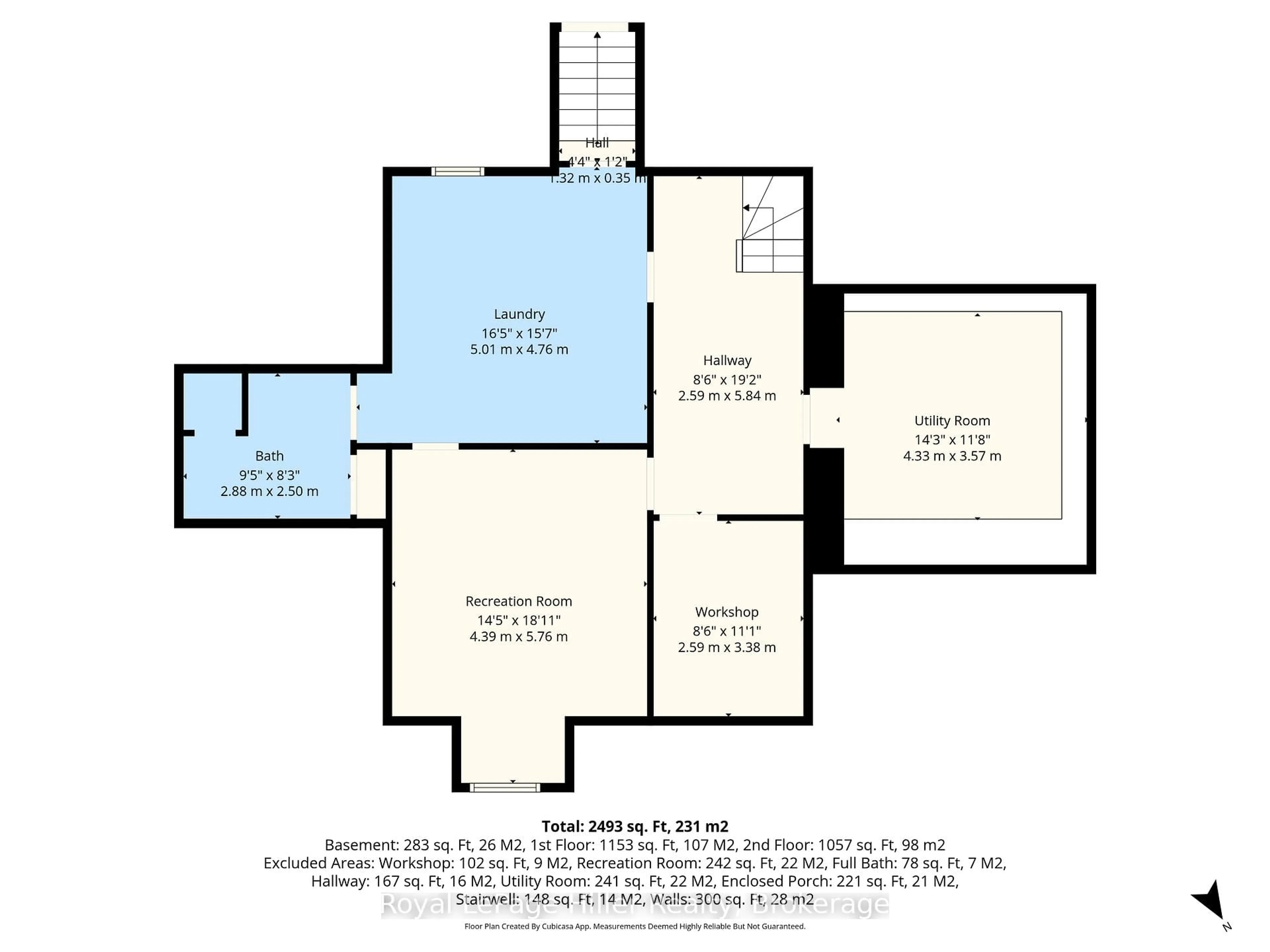 Floor plan for 131 Huron St, Stratford Ontario N5A 5S7