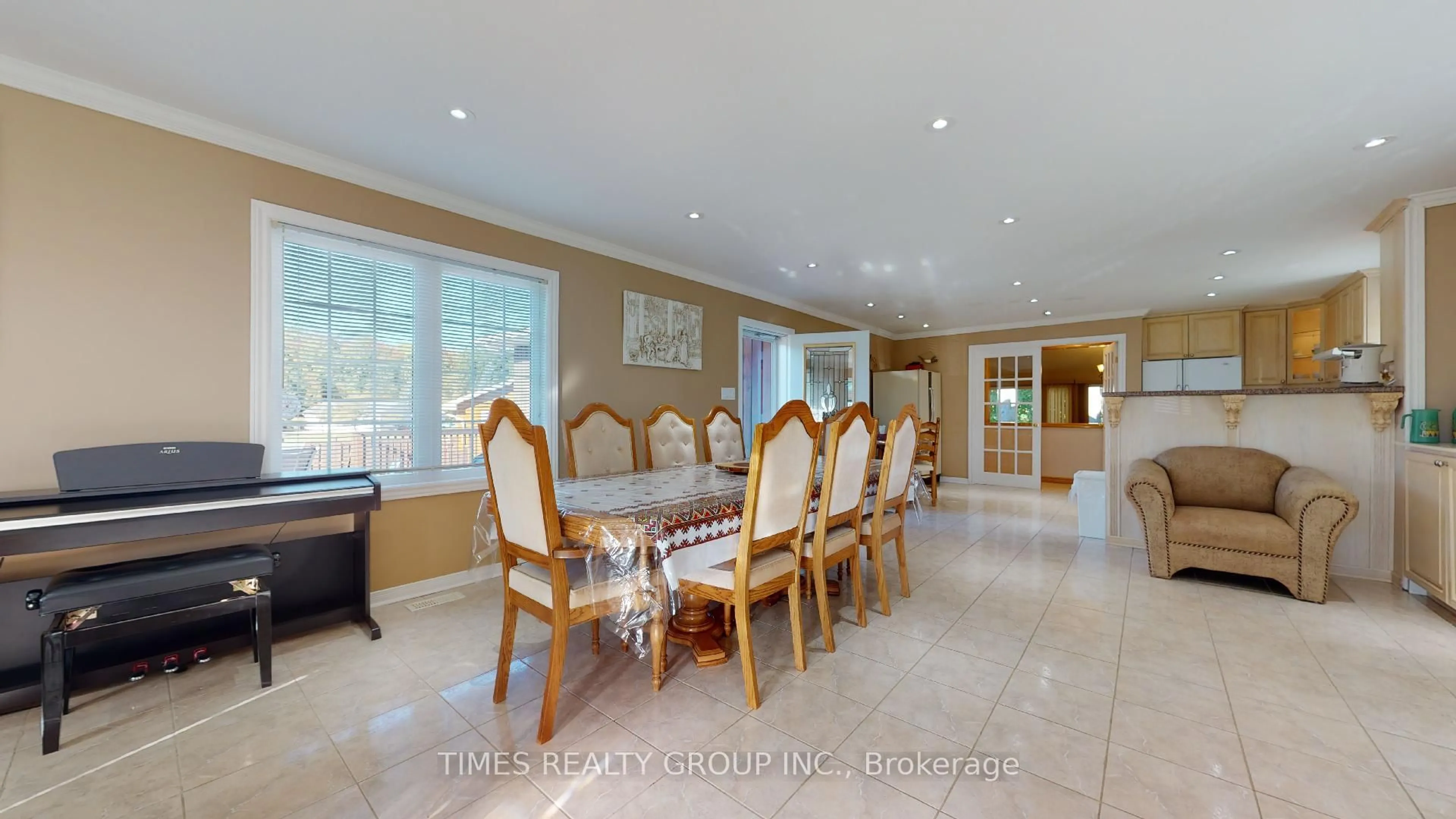 Dining room, ceramic/tile floor for 26 Evans Dr, Kawartha Lakes Ontario K0M 1N0