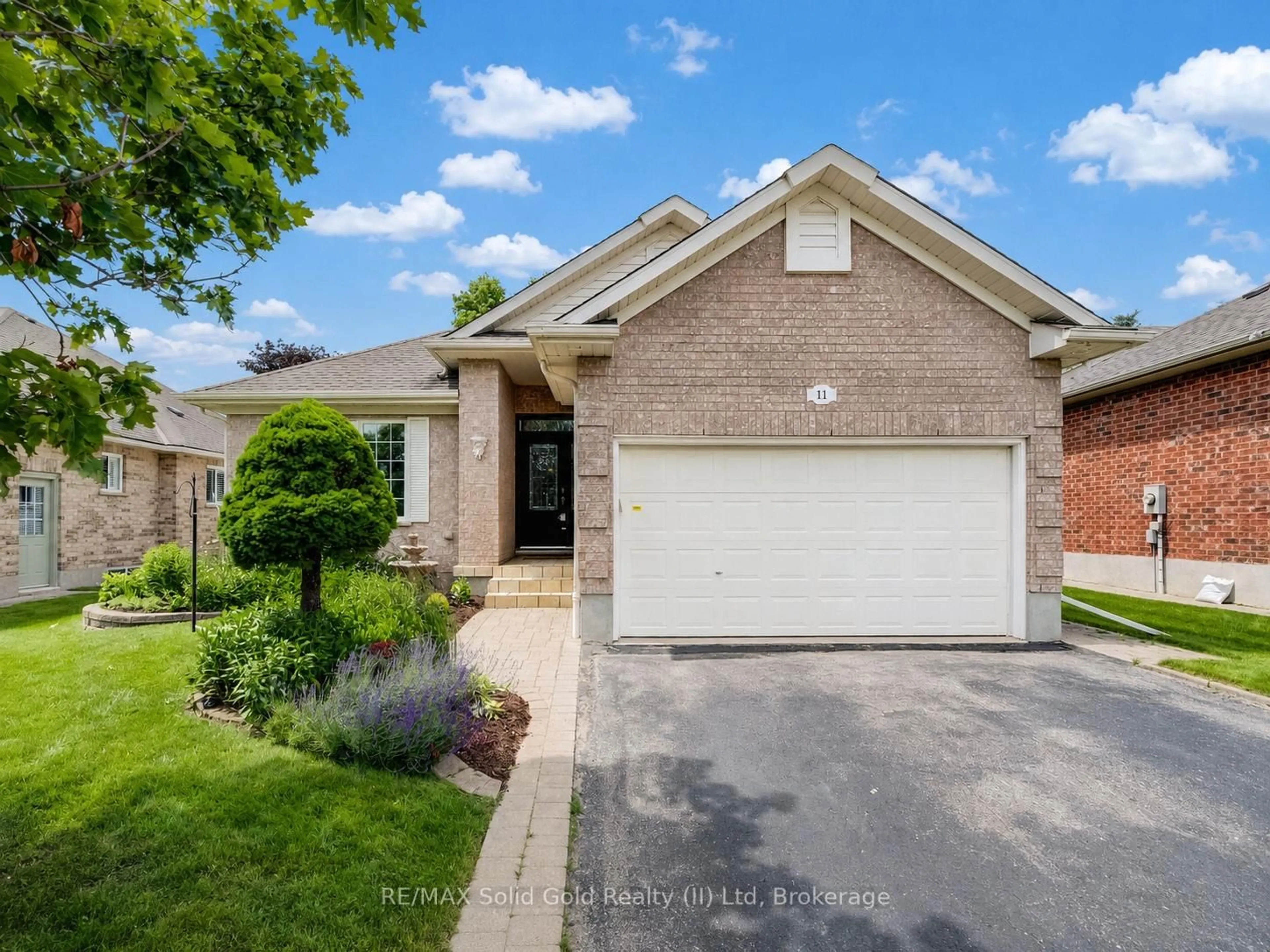 Home with brick exterior material, street for 11 Sun Valley Dr, Wilmot Ontario N3A 3P8
