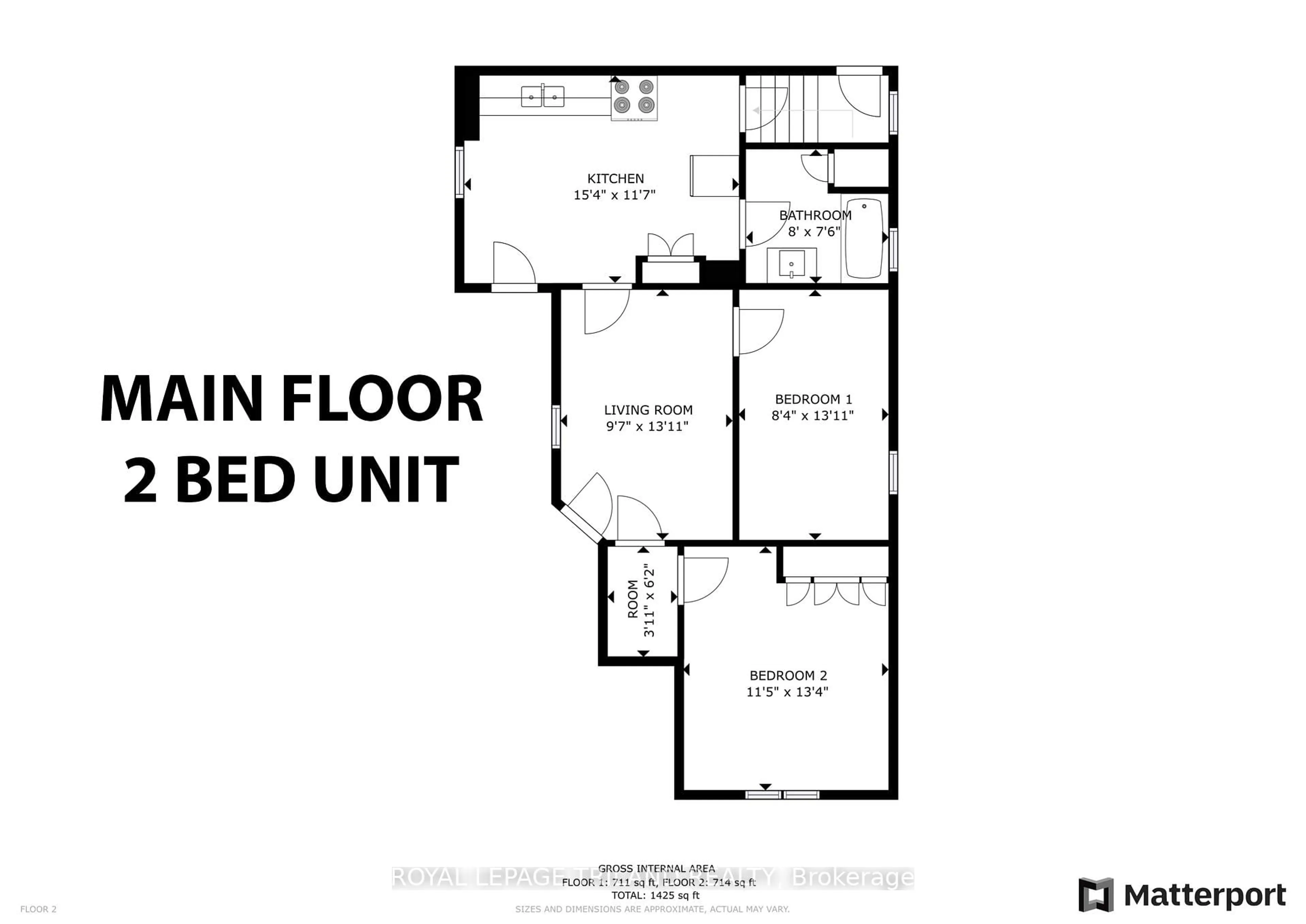 Floor plan for 54 St Catharine St, St. Thomas Ontario N5P 2W1