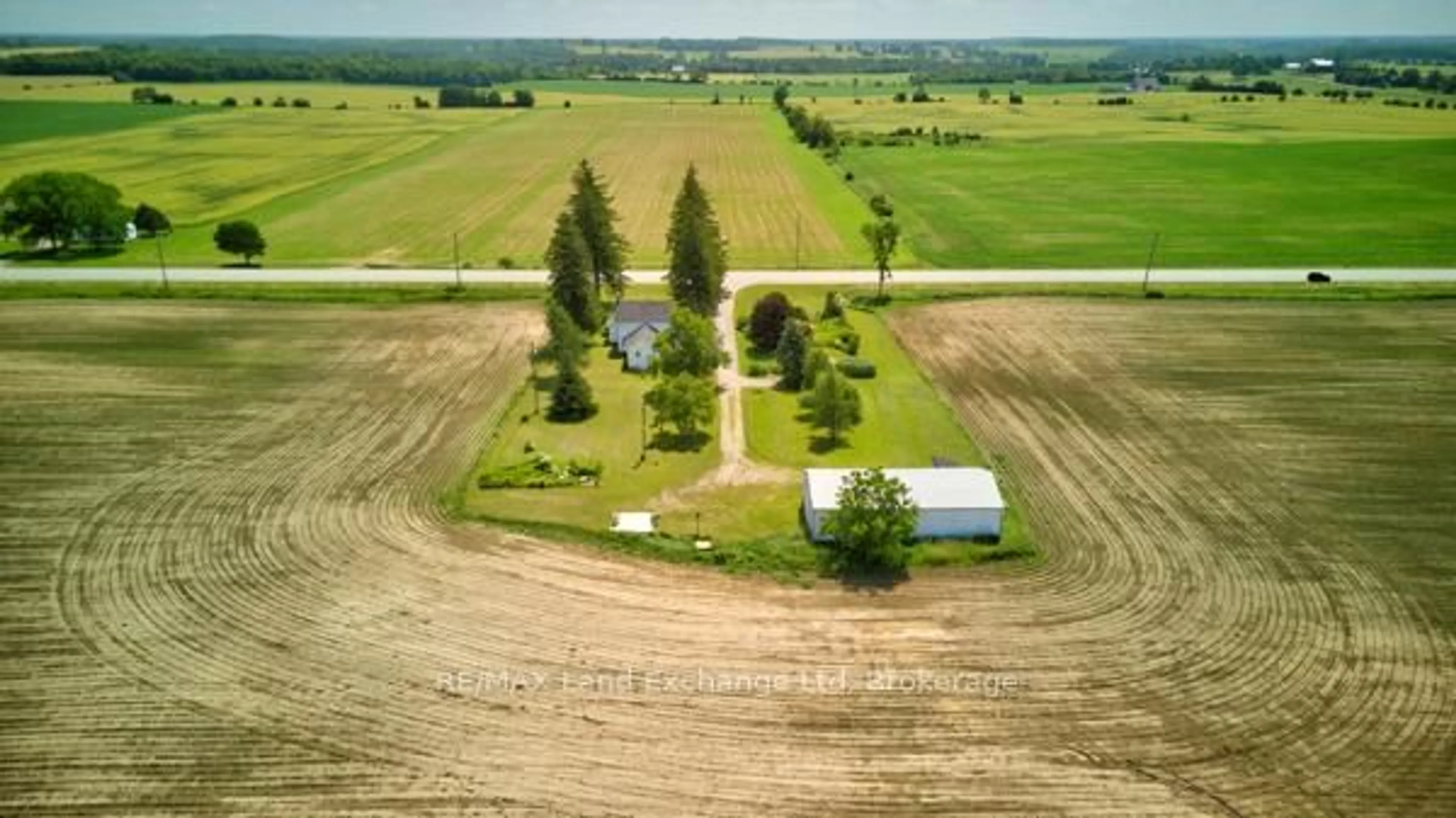 A pic from outside/outdoor area/front of a property/back of a property/a pic from drone, building for 85791 Donnybrook Line, Ashfield-Colborne-Wawanosh Ontario N0G 2H0