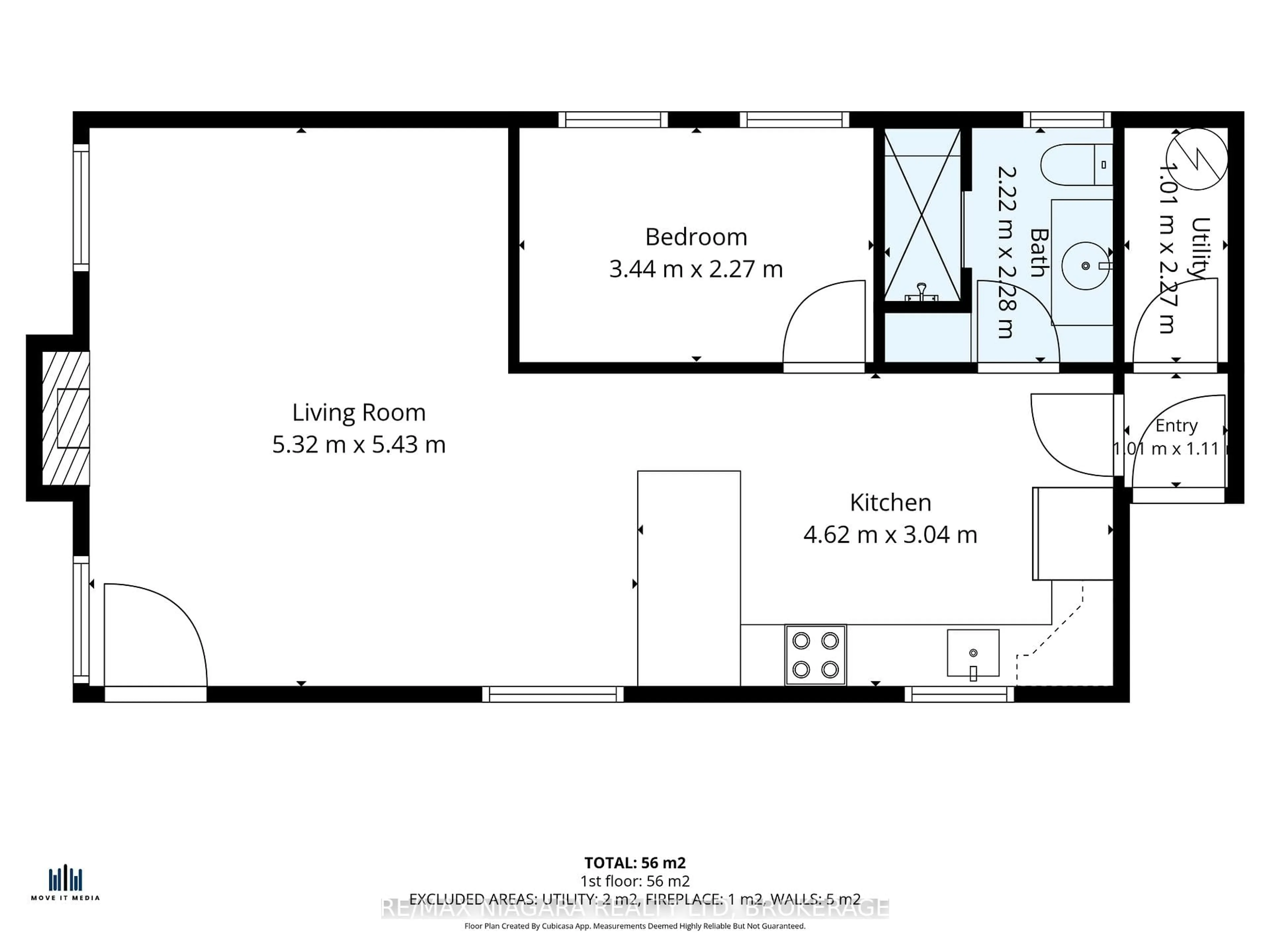 Floor plan for 12213 Lakeshore Rd, Wainfleet Ontario L0S 1V0