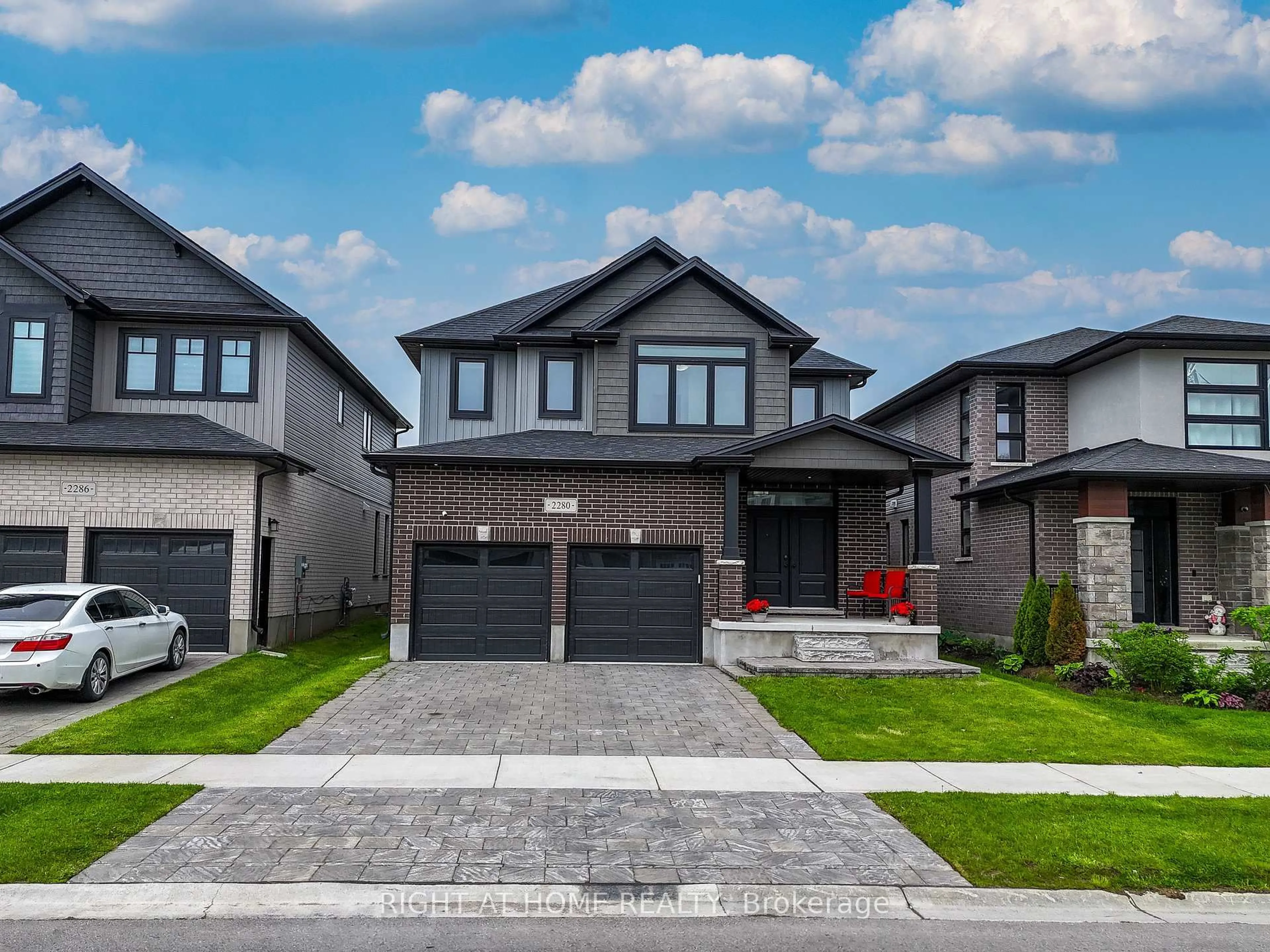 Home with brick exterior material, street for 2280 Tokala Tr, London North Ontario N6G 0V6