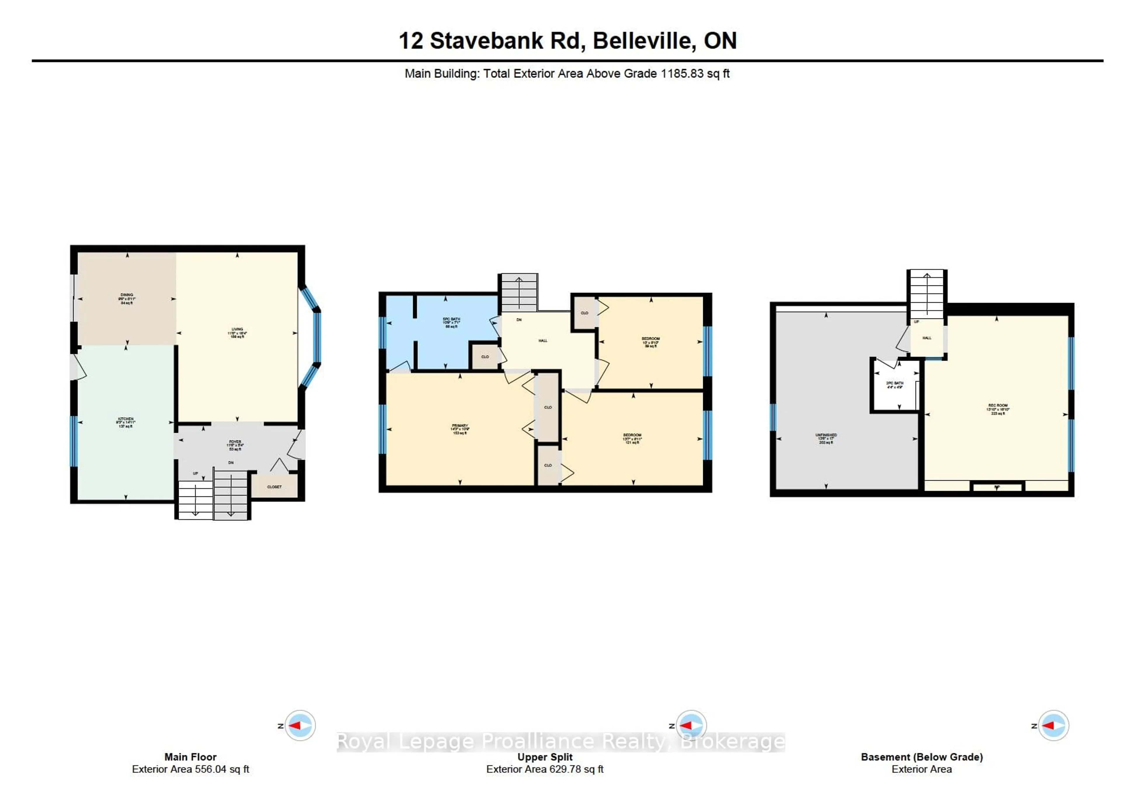 Floor plan for 12 Stavebank Rd, Belleville Ontario K8P 2N6