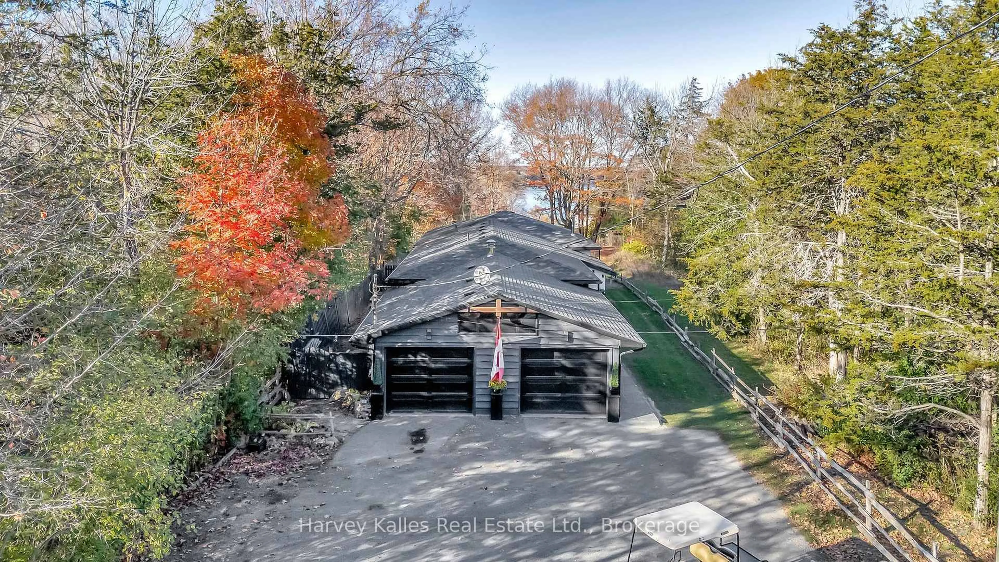A pic from outside/outdoor area/front of a property/back of a property/a pic from drone, unknown for 12130 Loyalist Pkwy, Prince Edward County Ontario K0K 2T0