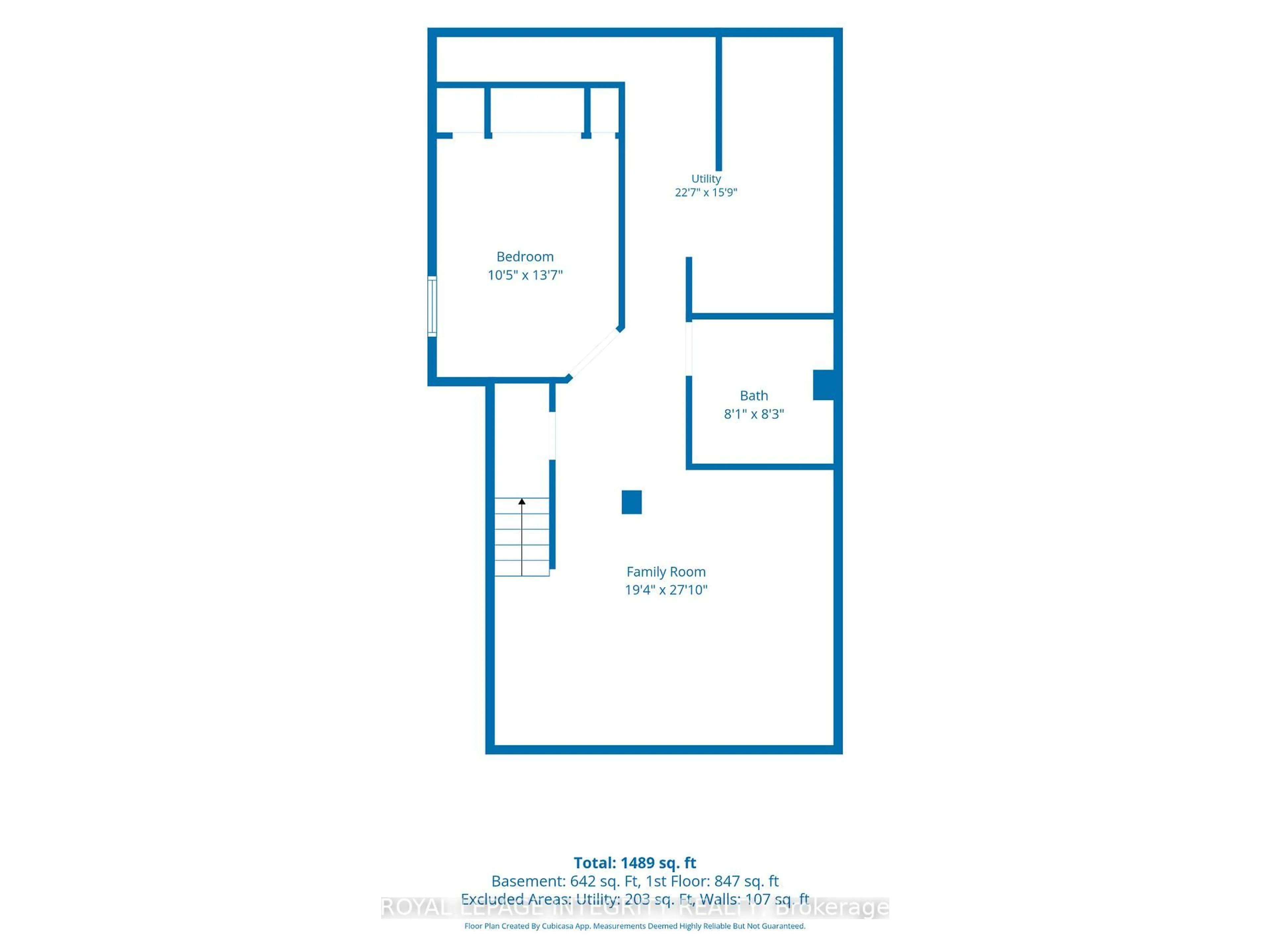 Floor plan for 127 Morton Dr, Ottawa Ontario K2L 1X2