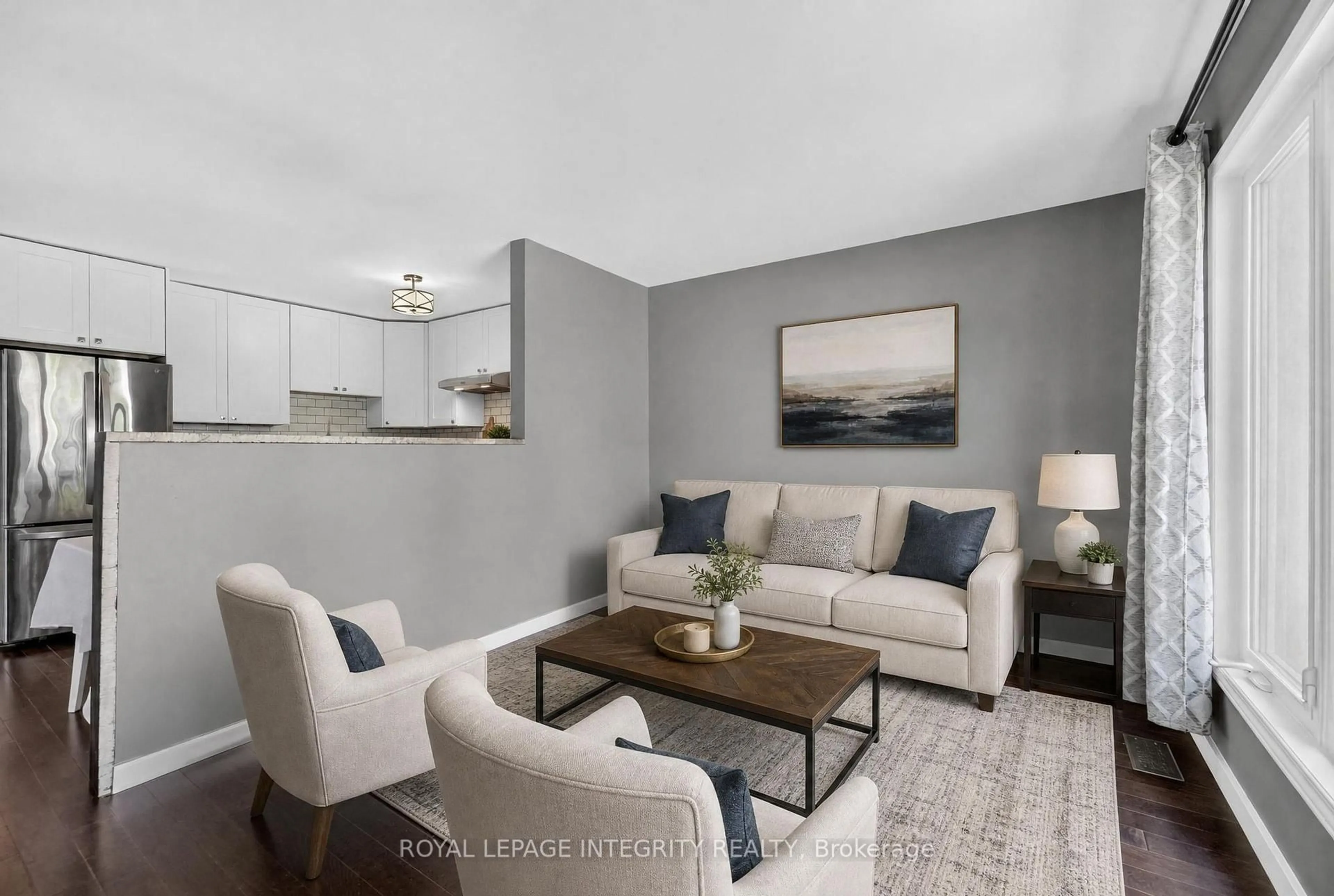 Living room with furniture, unknown for 127 Morton Dr, Ottawa Ontario K2L 1X2