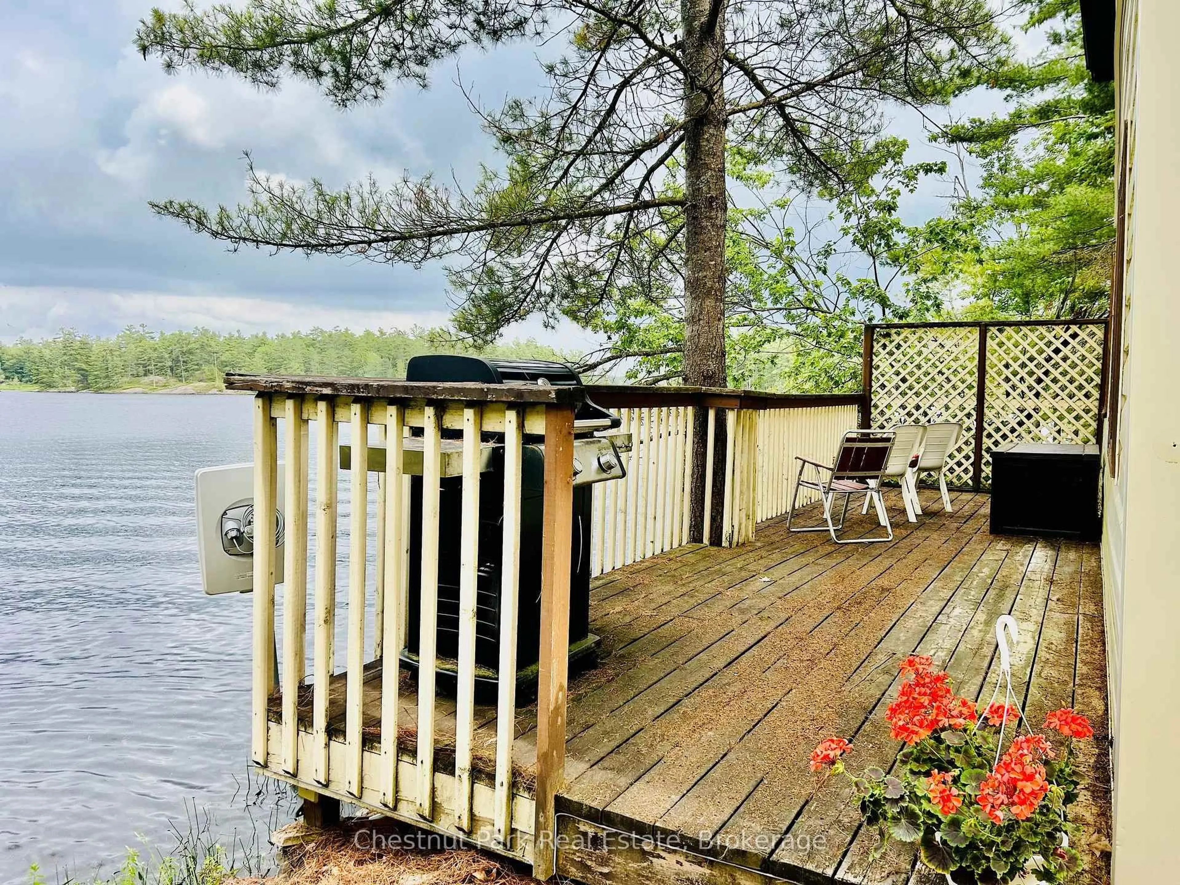 Patio, water/lake/river/ocean view for 1051- 1 & 2 WIGWAM LODGE Rd, Gravenhurst Ontario P0E 1G0