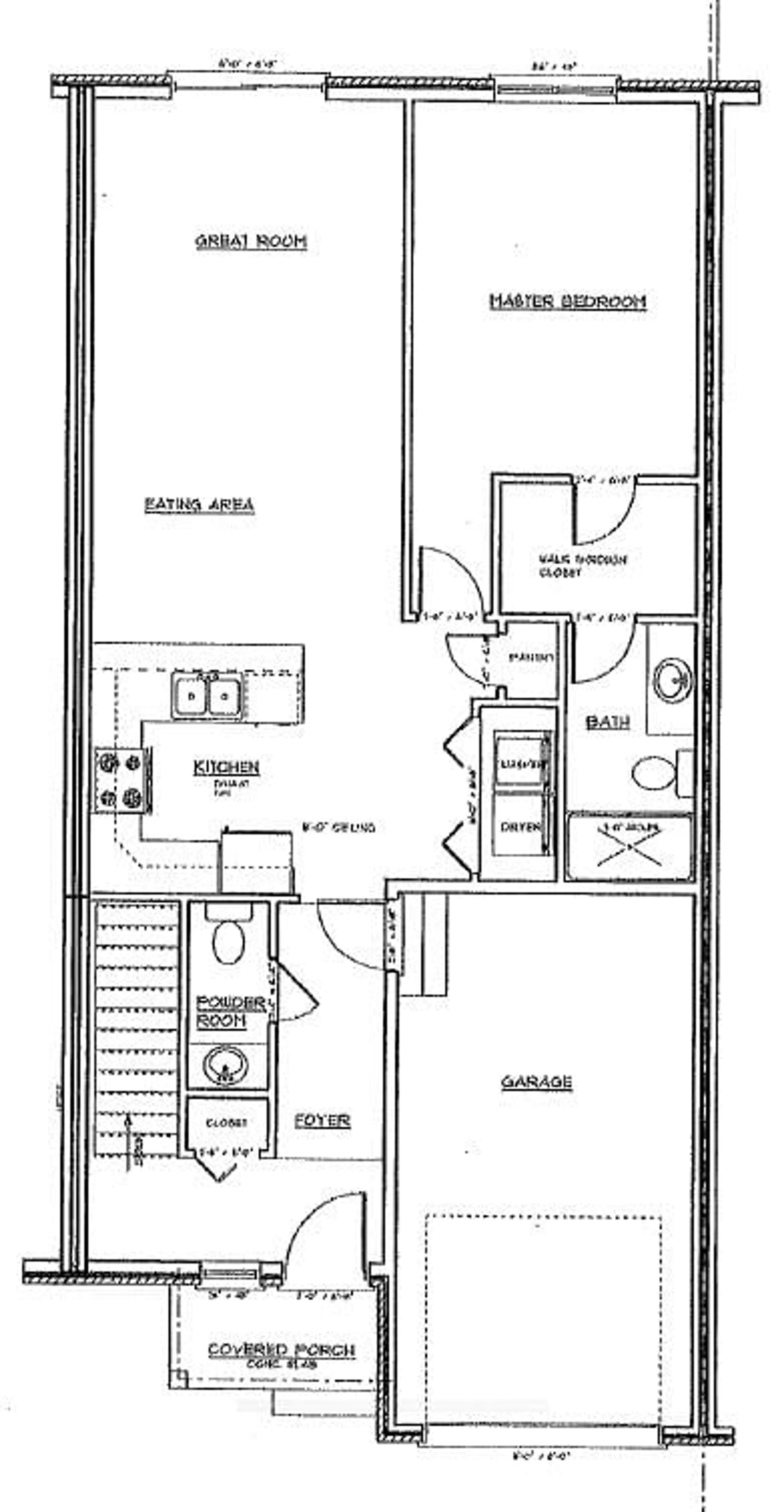 Floor plan for 47 McIntosh Cres, Quinte West Ontario K8V 0G1