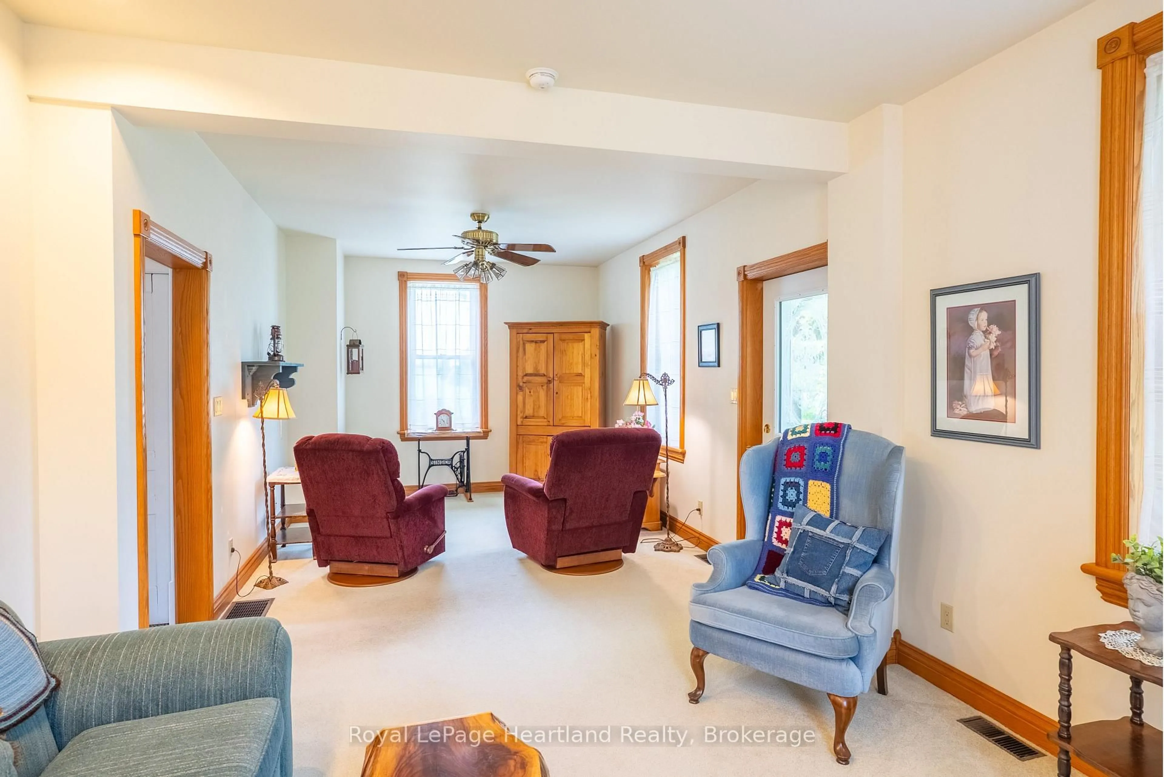 Living room with furniture, unknown for 80498 Stone School Line, Central Huron Ontario N7A 3Y2