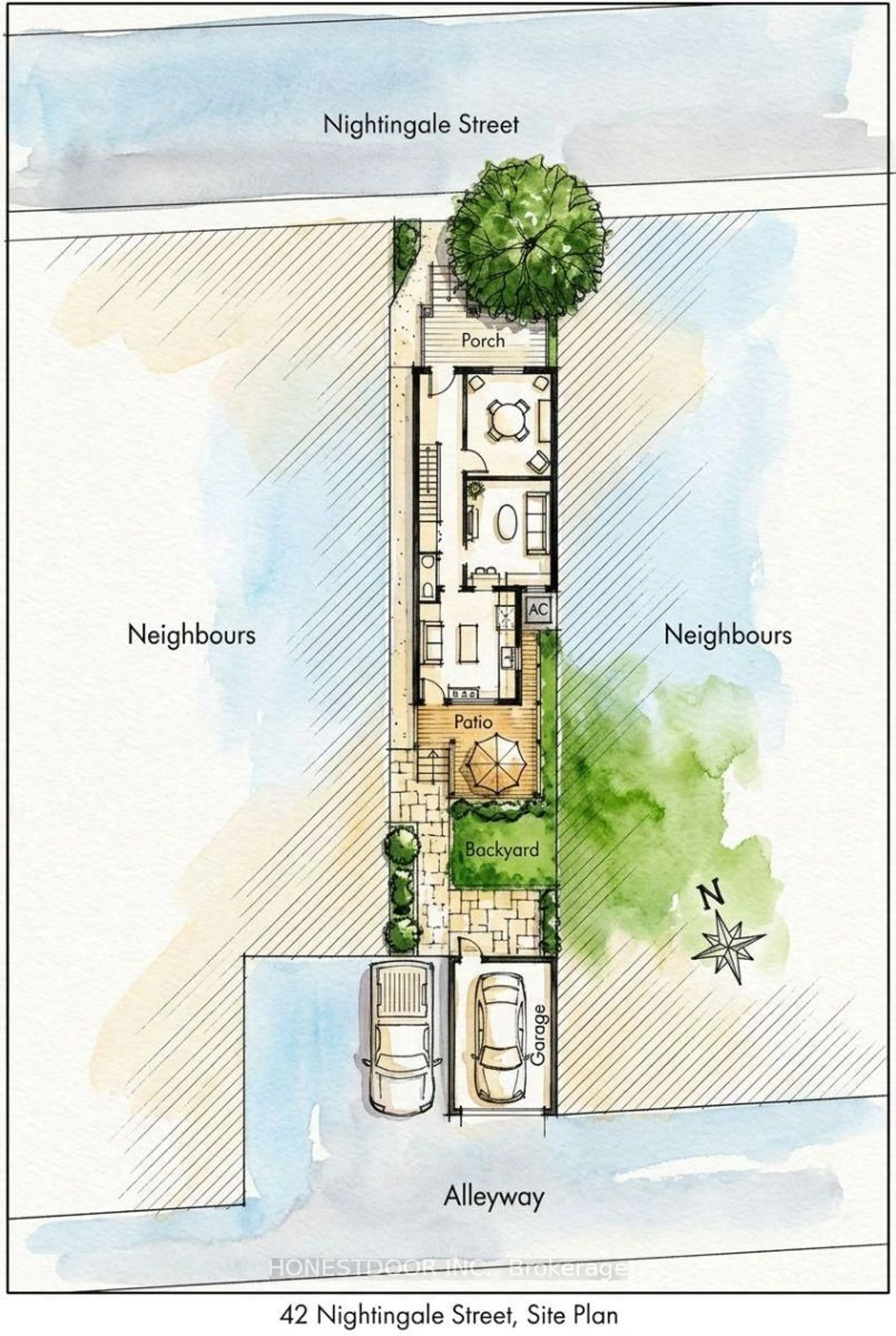 Floor plan for 42 Nightingale St, Hamilton Ontario L8L 1R8