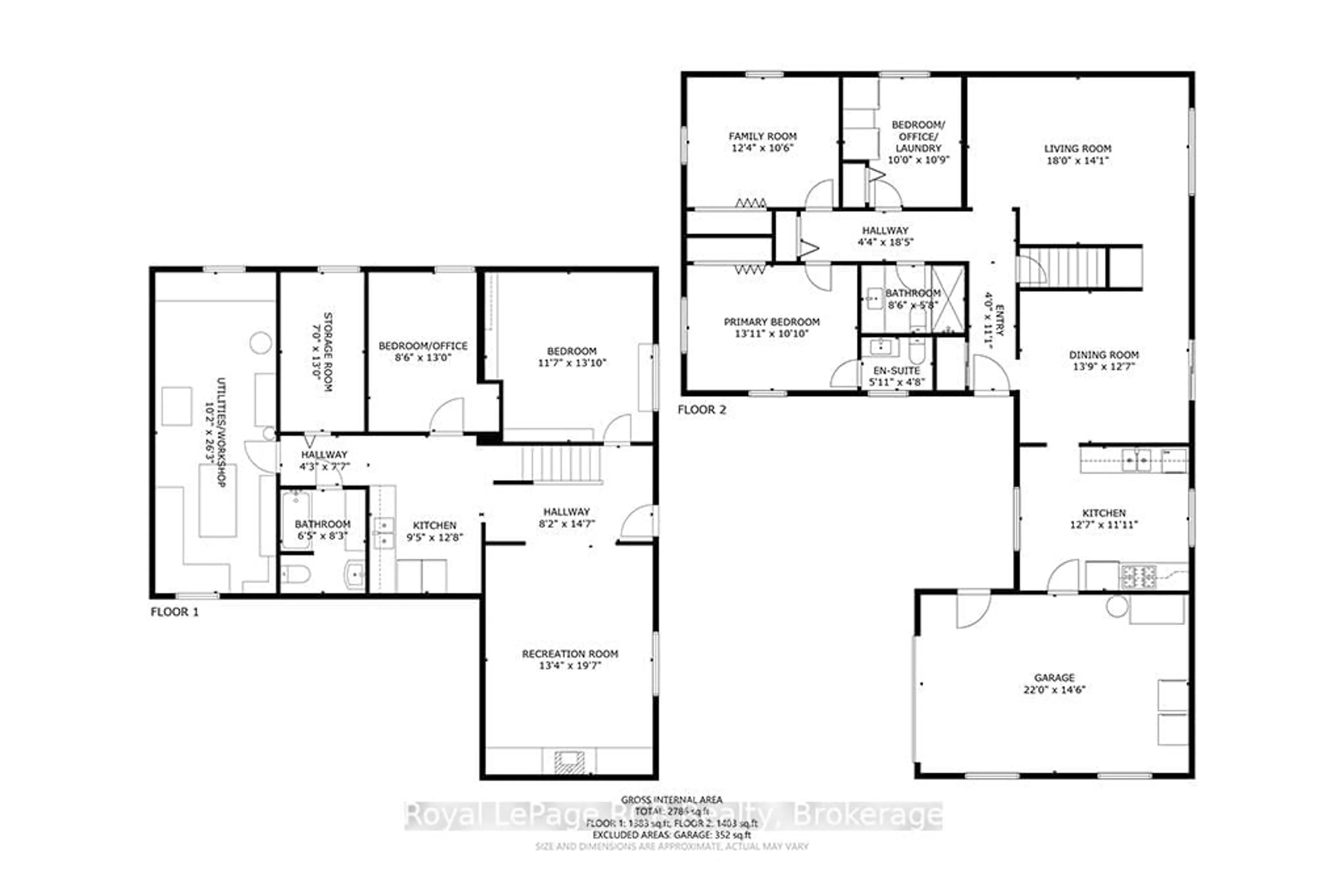 Floor plan for 489 Ridge Rd, Meaford Ontario N4L 1L8