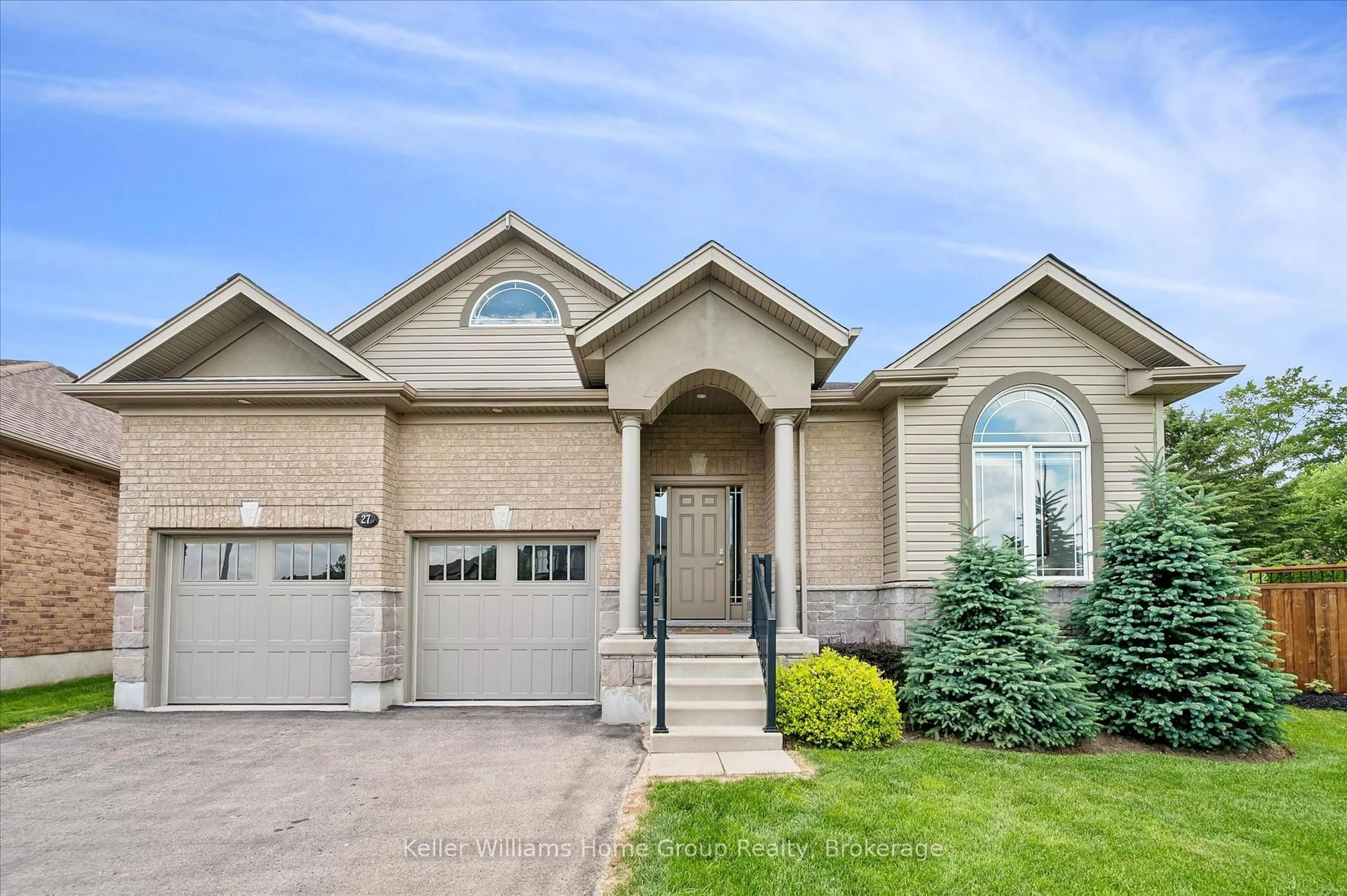 Home with brick exterior material, street for 27 Riley Cres, Centre Wellington Ontario N1M 0C1