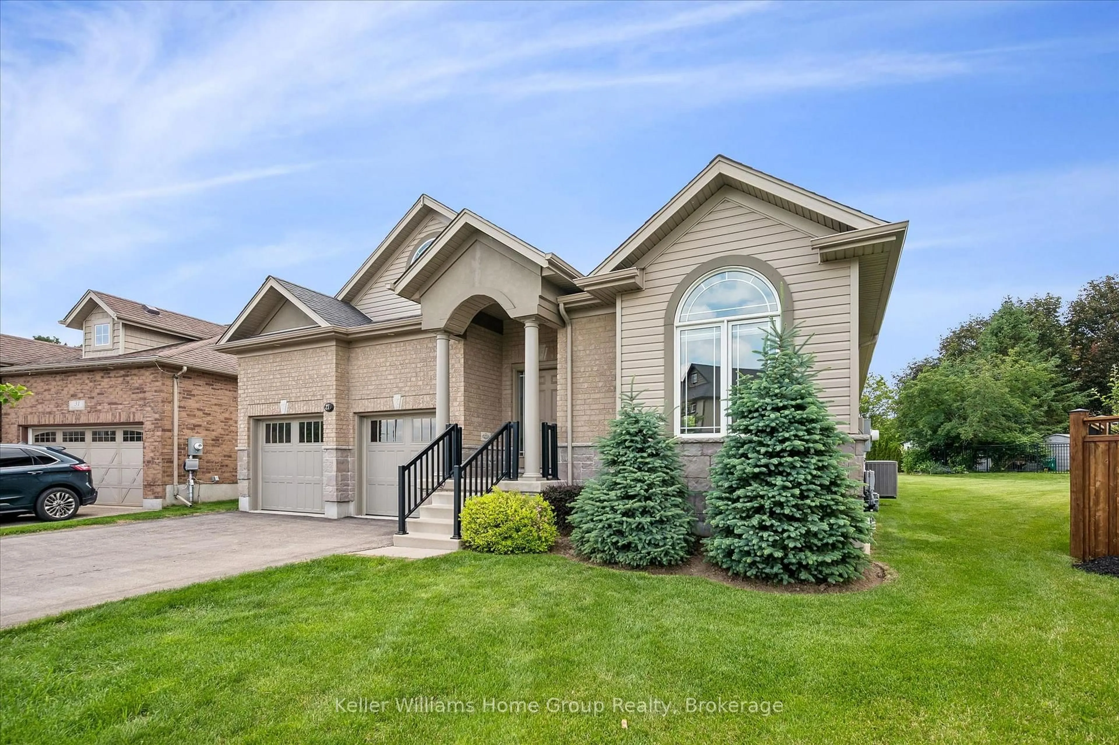 Home with brick exterior material, street for 27 Riley Cres, Centre Wellington Ontario N1M 0C1