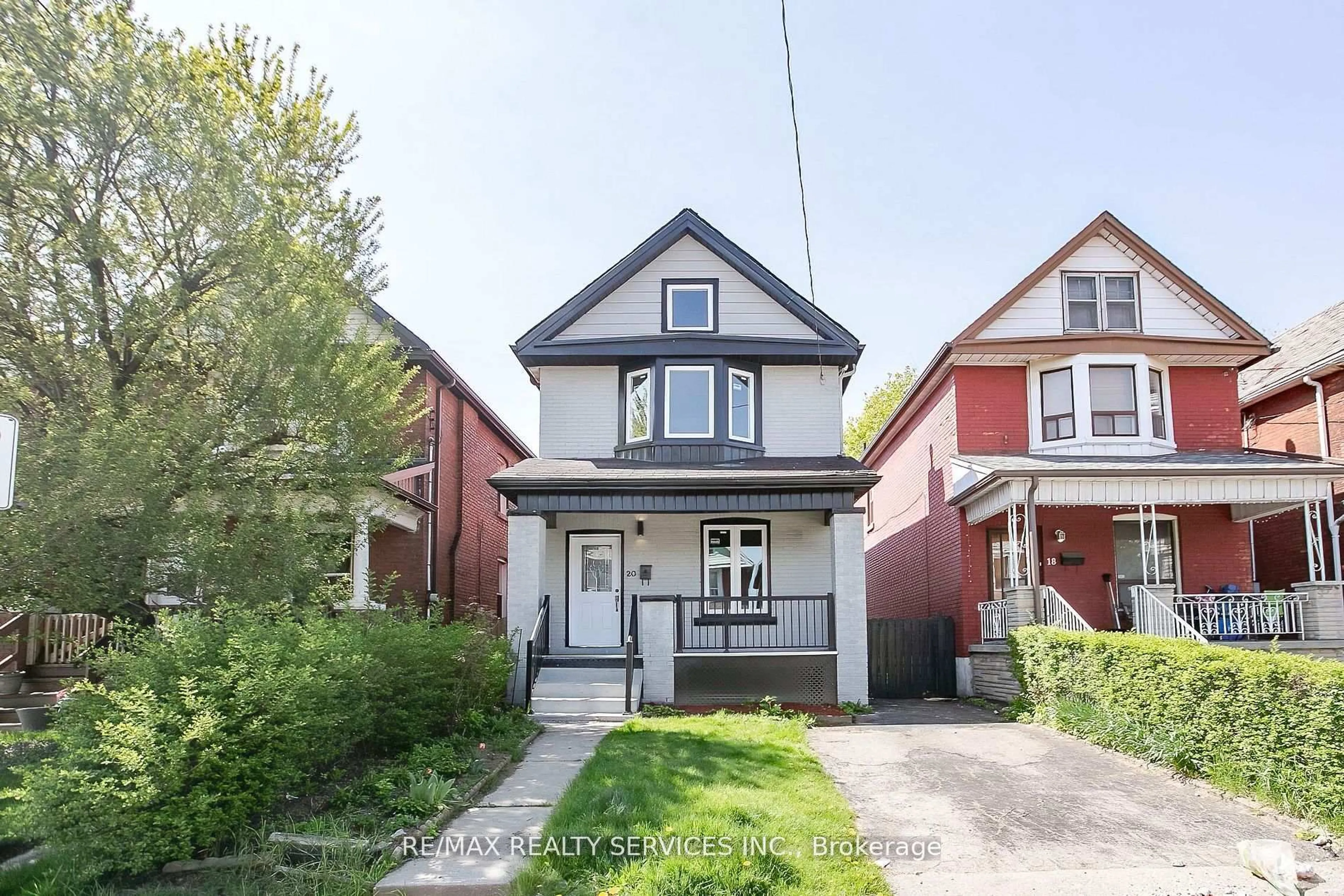 Home with brick exterior material, street for 20 Somerset Ave, Hamilton Ontario L8L 2L5