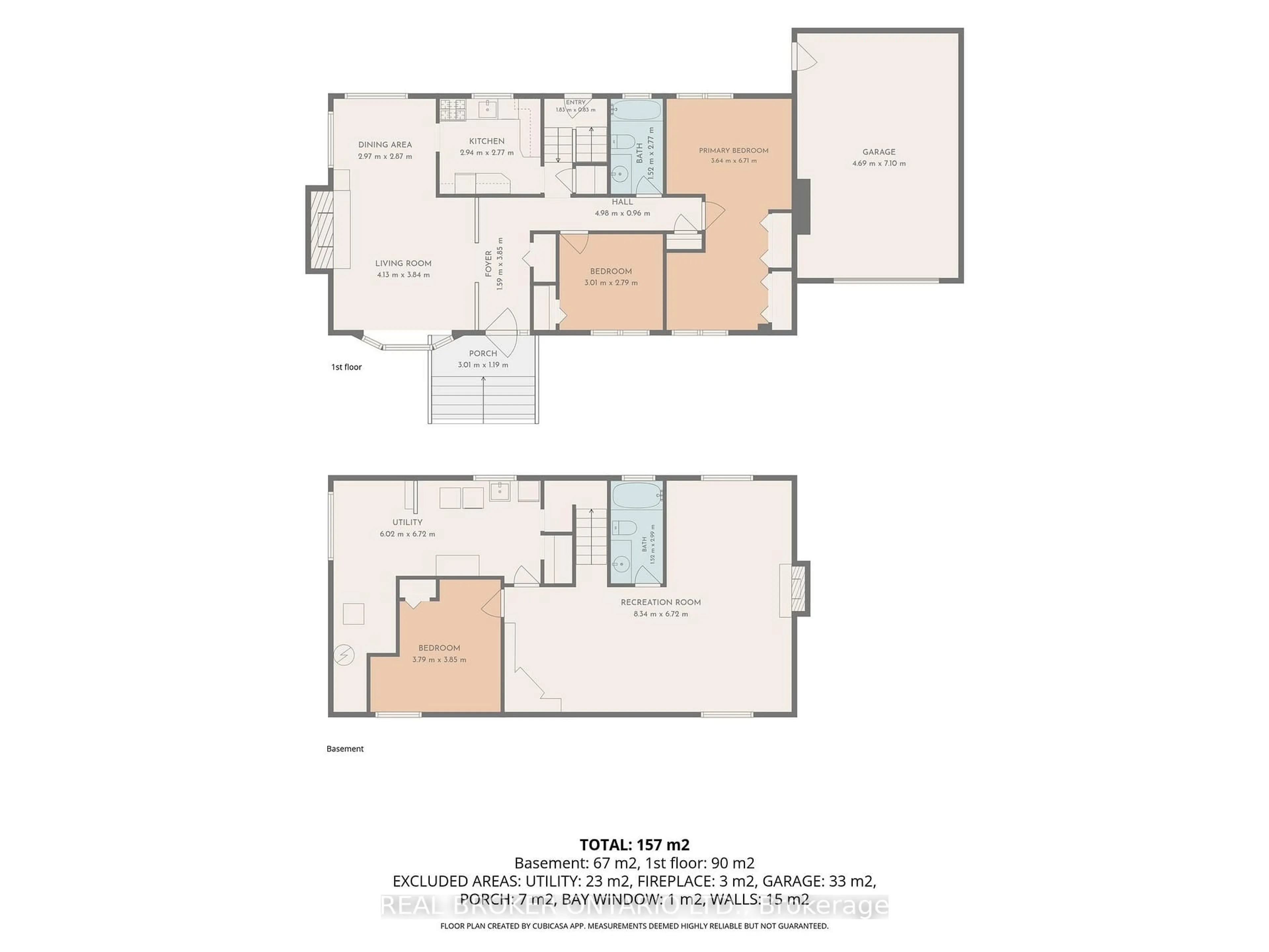 Floor plan for 300 Country St, Almonte Ontario K0A 1A0