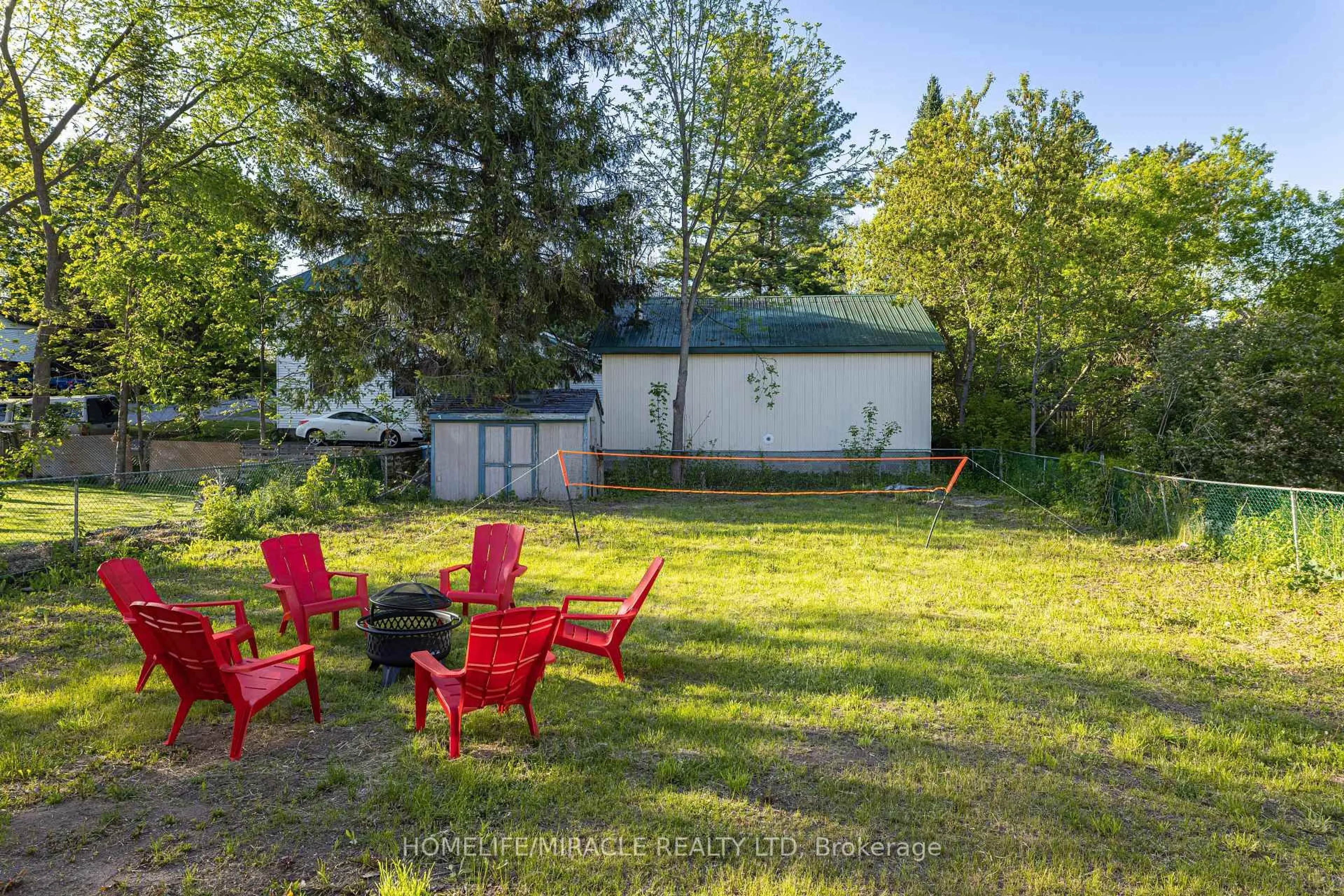 Patio, water/lake/river/ocean view for 19 Gilbert St, Lansdowne Village Ontario K0E 1L0