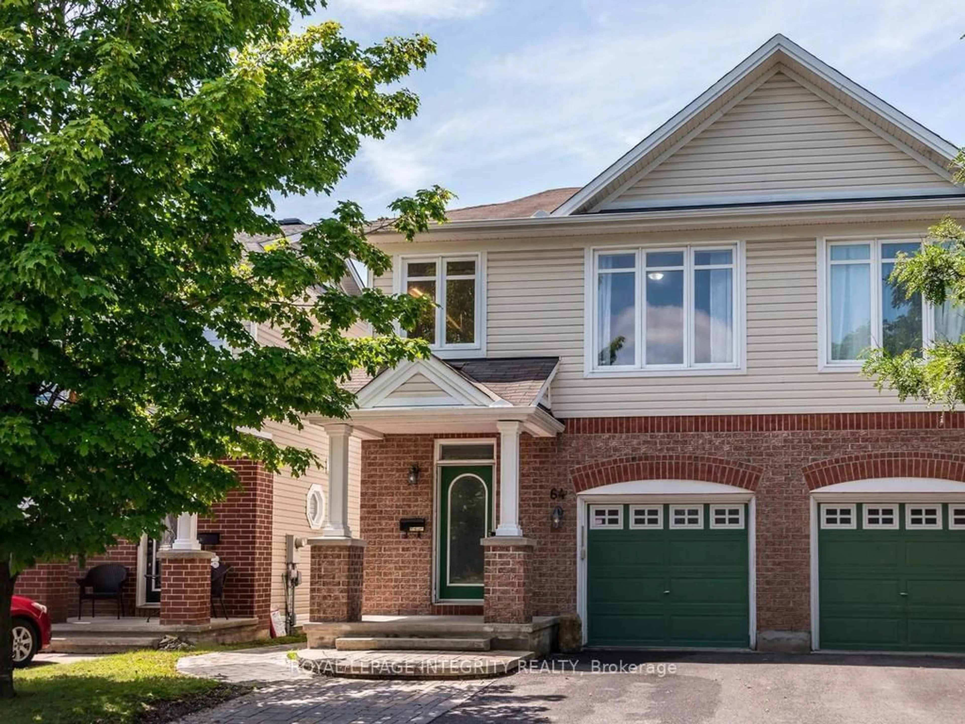 Home with brick exterior material, street for 64 Stedman St, Ottawa Ontario K1T 4G7