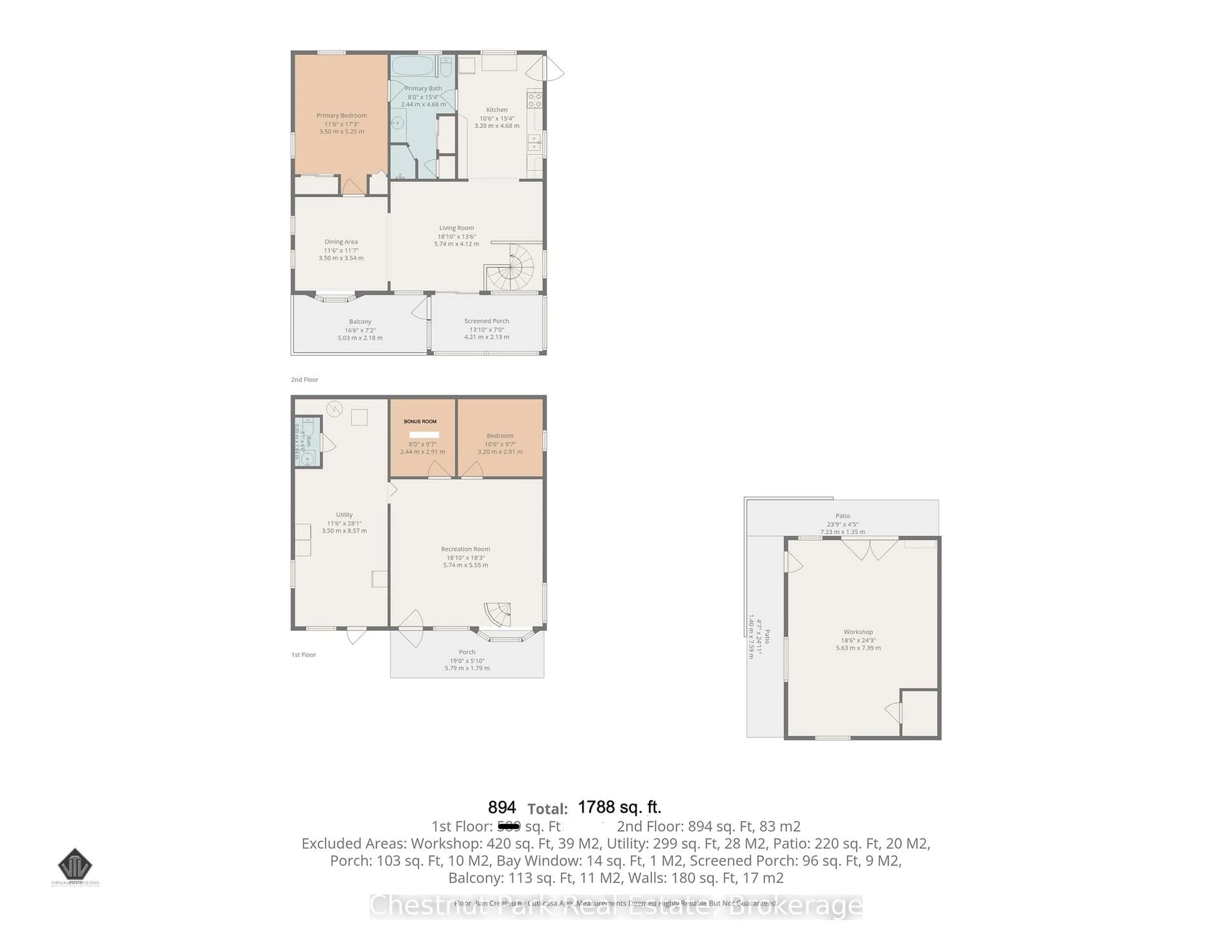 Floor plan for 58 Skyline Dr, Armour Ontario P0A 1L0
