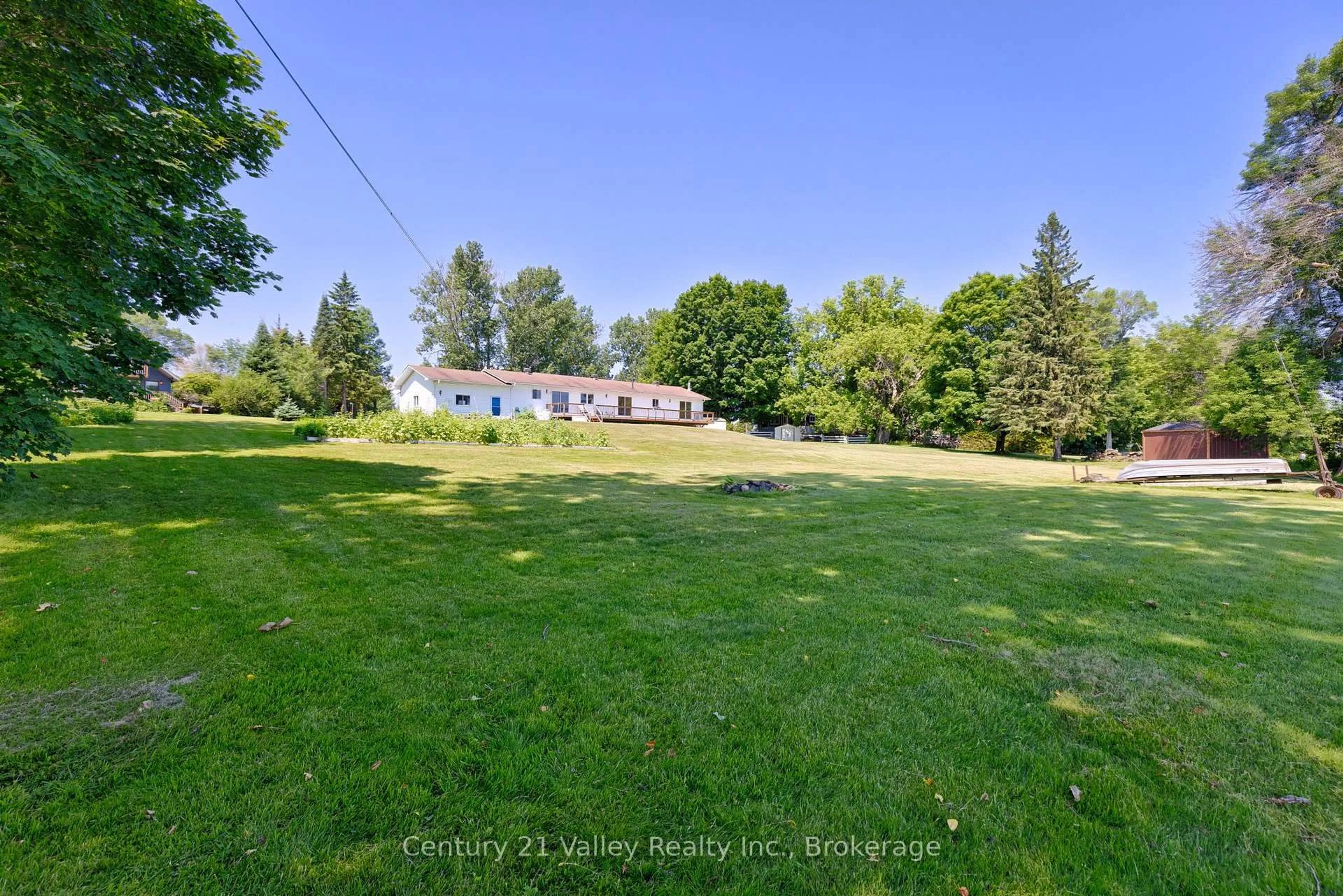 A pic from outside/outdoor area/front of a property/back of a property/a pic from drone, water/lake/river/ocean view for 11 Hart Lane, Calabogie Ontario K0J 1H0