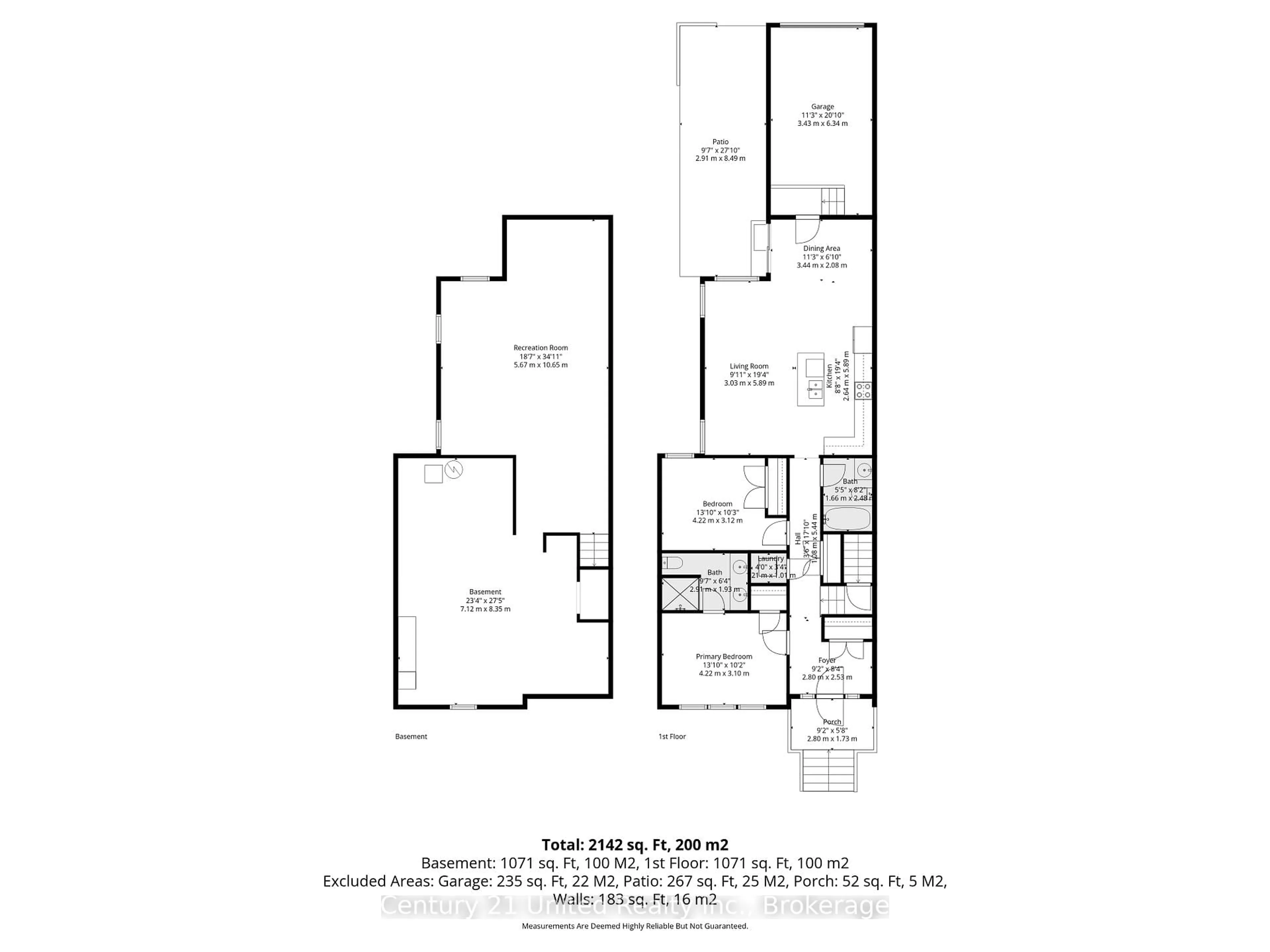 Floor plan for 832 Leslie St, Cobourg Ontario K9A 0H2