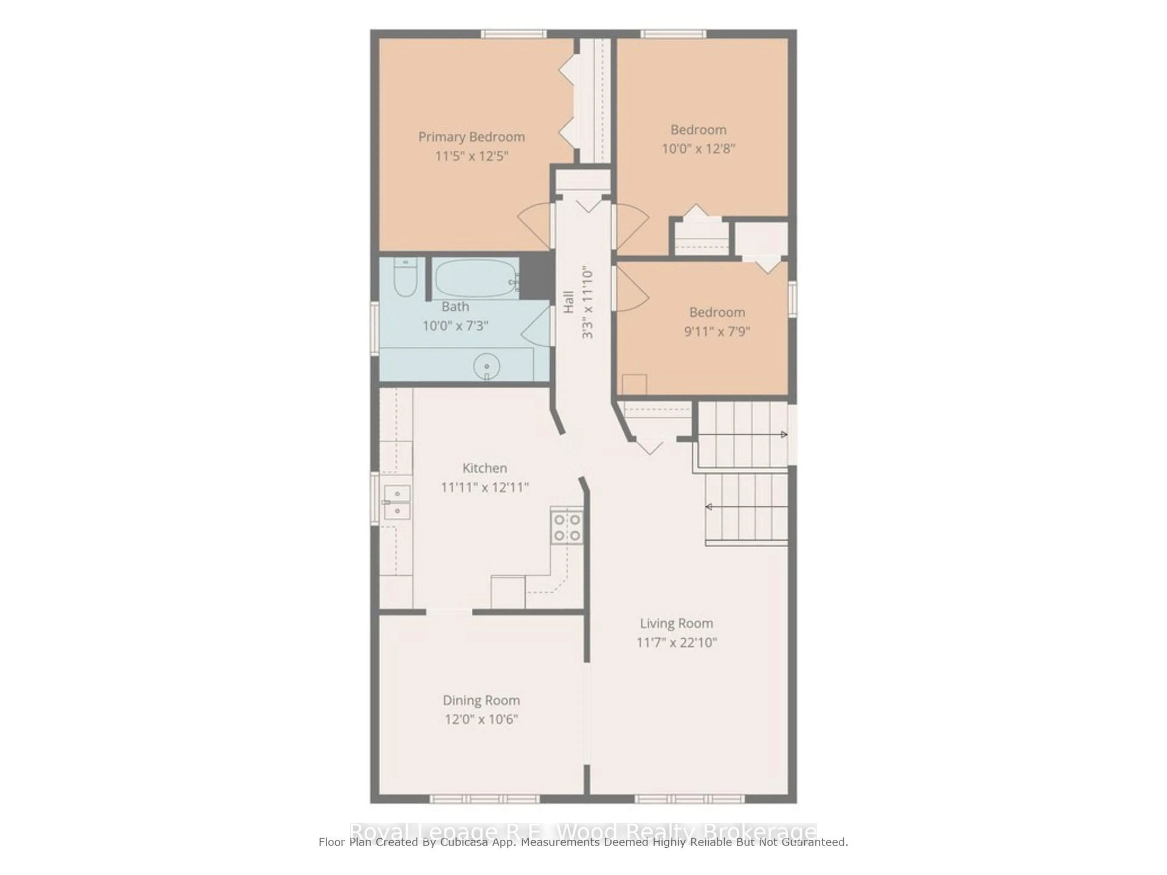 Floor plan for 48 Allen St, Tillsonburg Ontario N4G 4X8