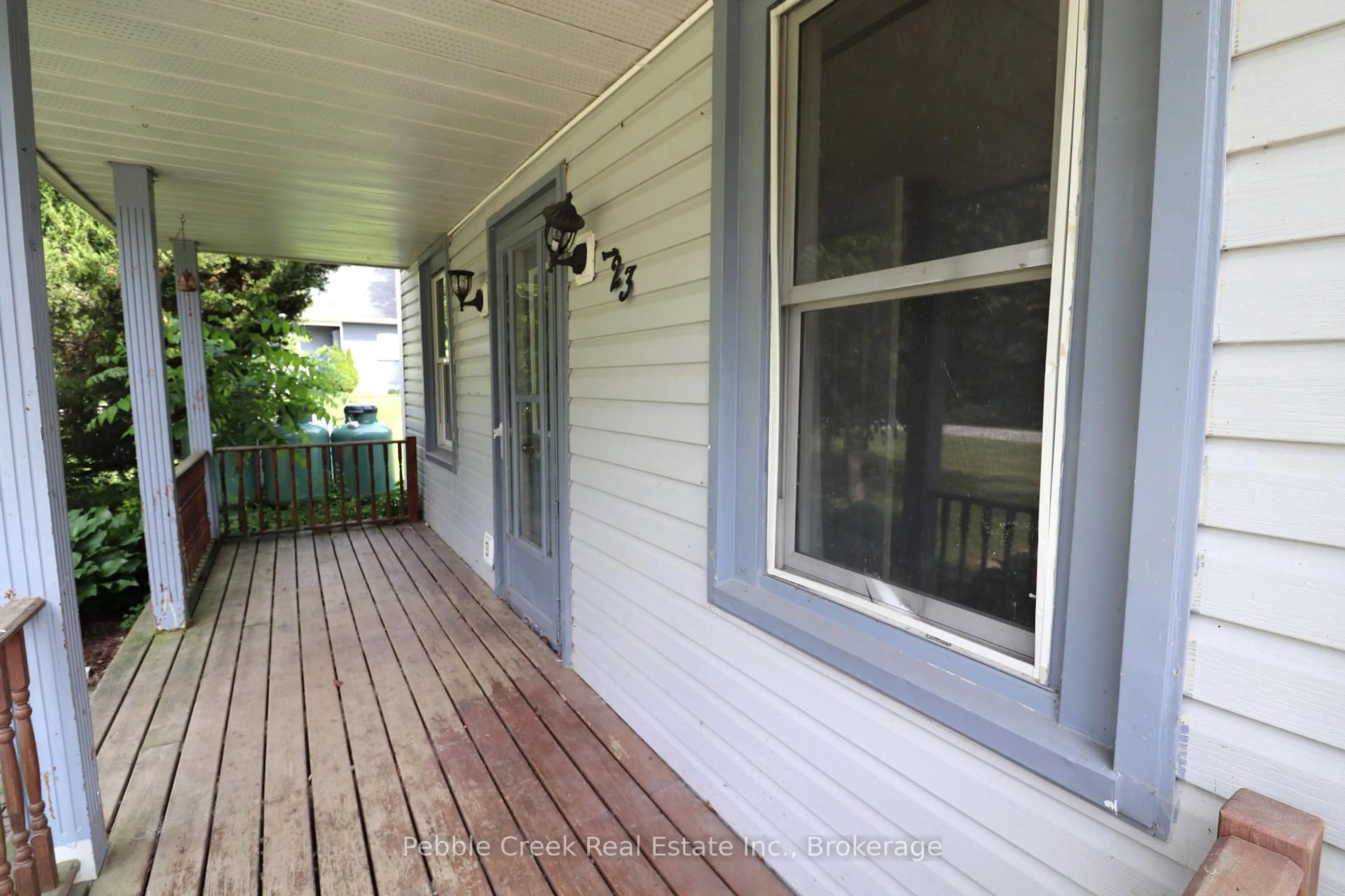 Home with vinyl exterior material, street for 123 John's Ave, Central Huron Ontario N0M 1E0
