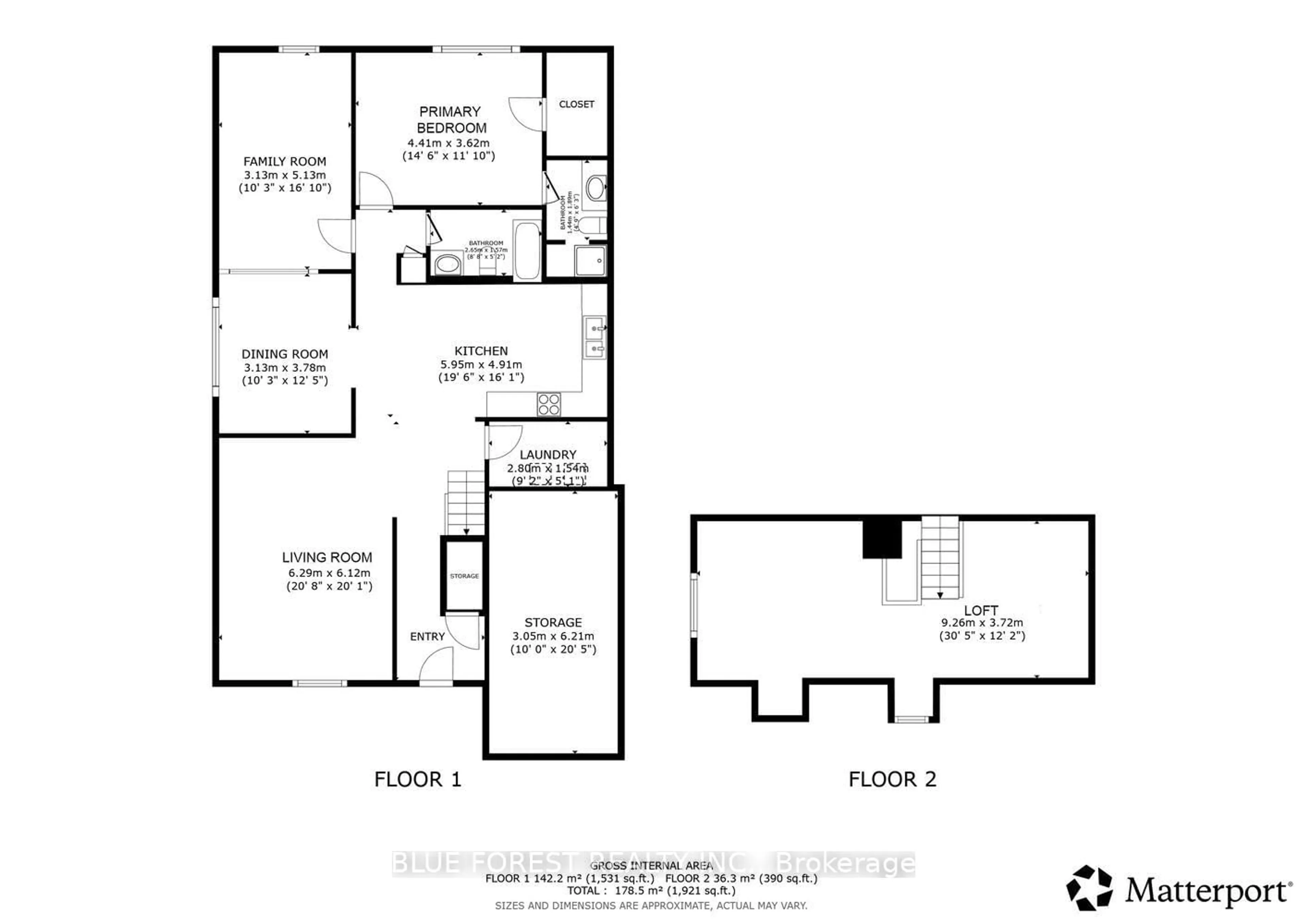 Floor plan for 1 Sinclair Dr, Tillsonburg Ontario N4G 5L6