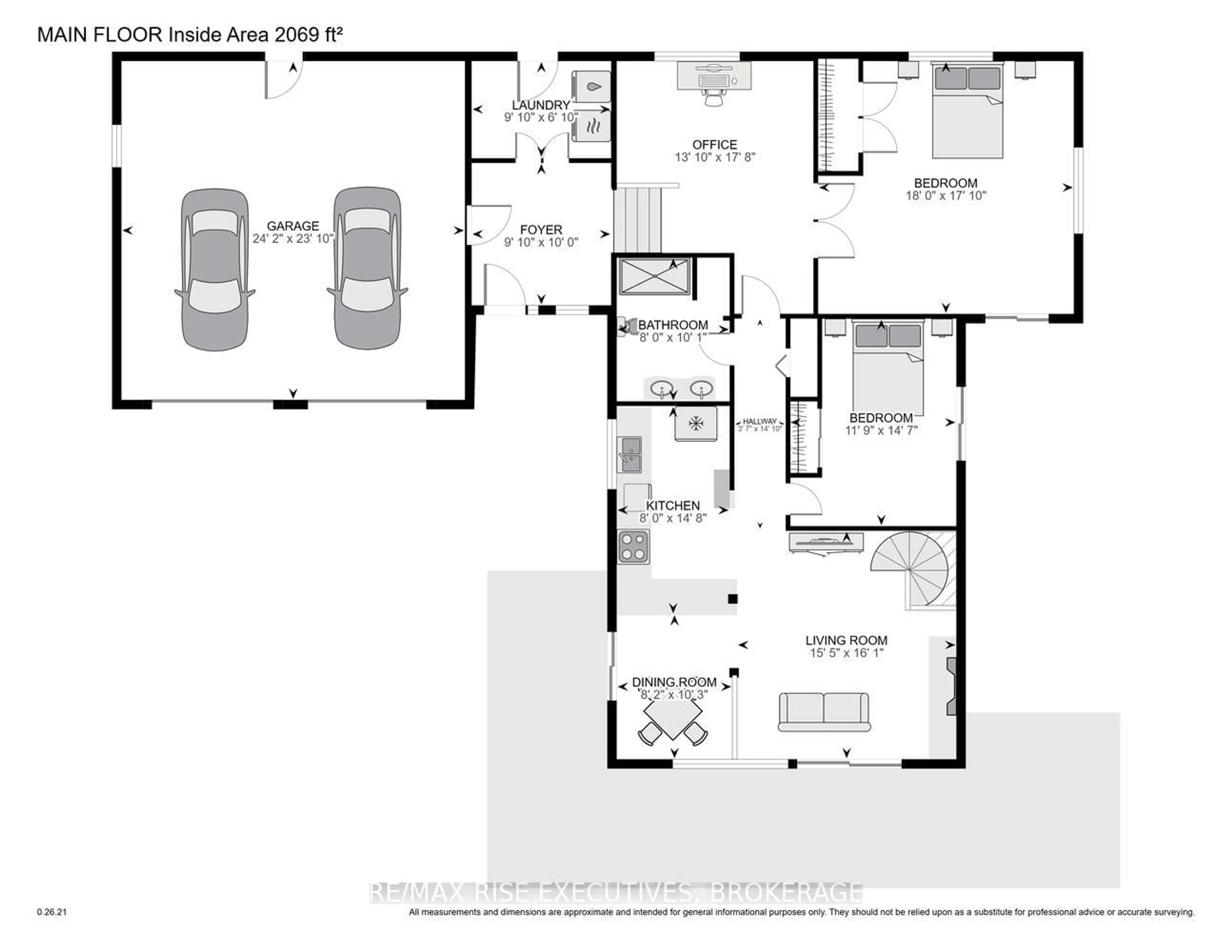 Floor plan for 1578 County Road 2, Augusta Ontario K0E 1T0