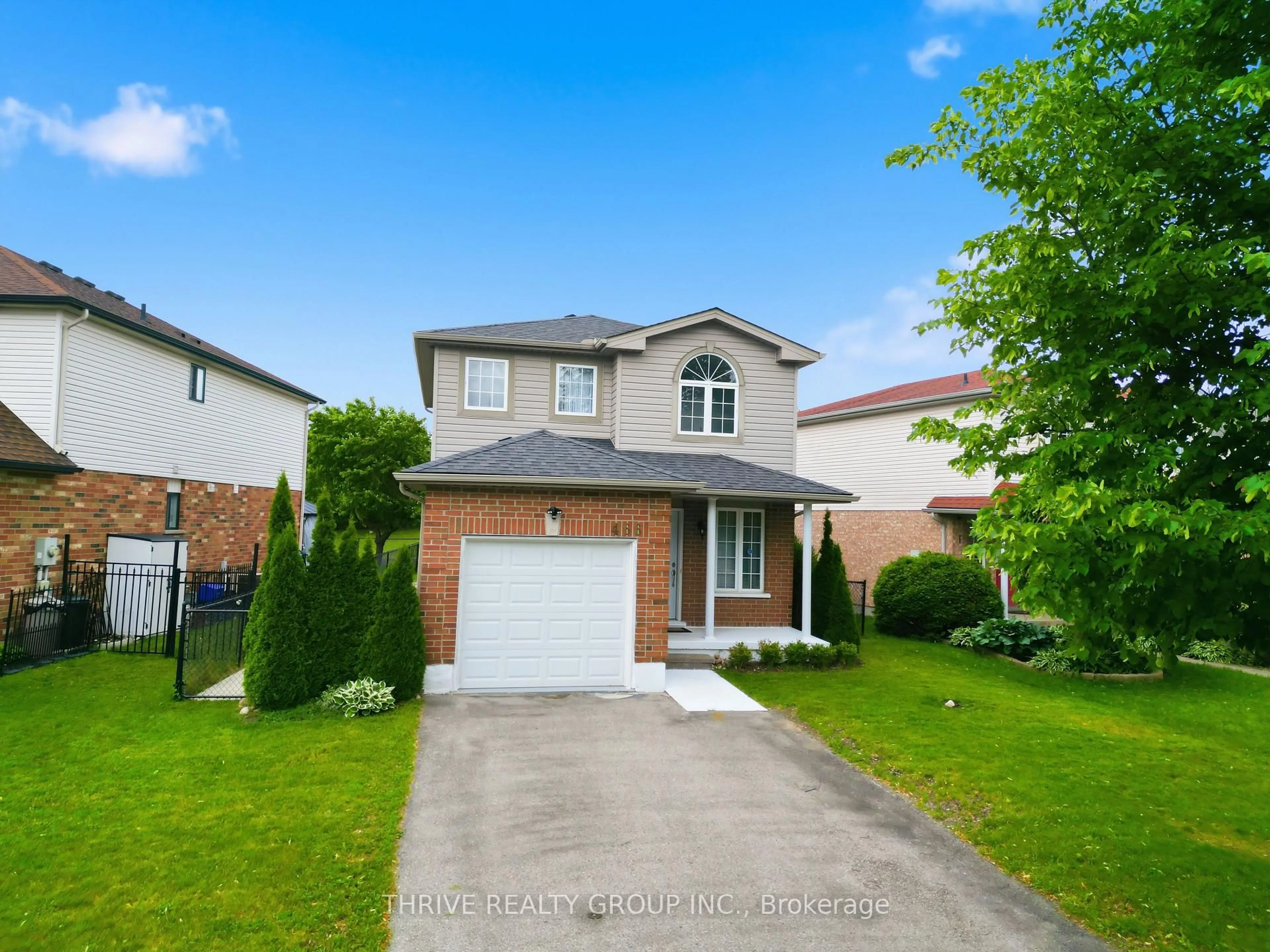 Home with brick exterior material, street for 466 Edenridge Dr, London East Ontario N5Y 5V2