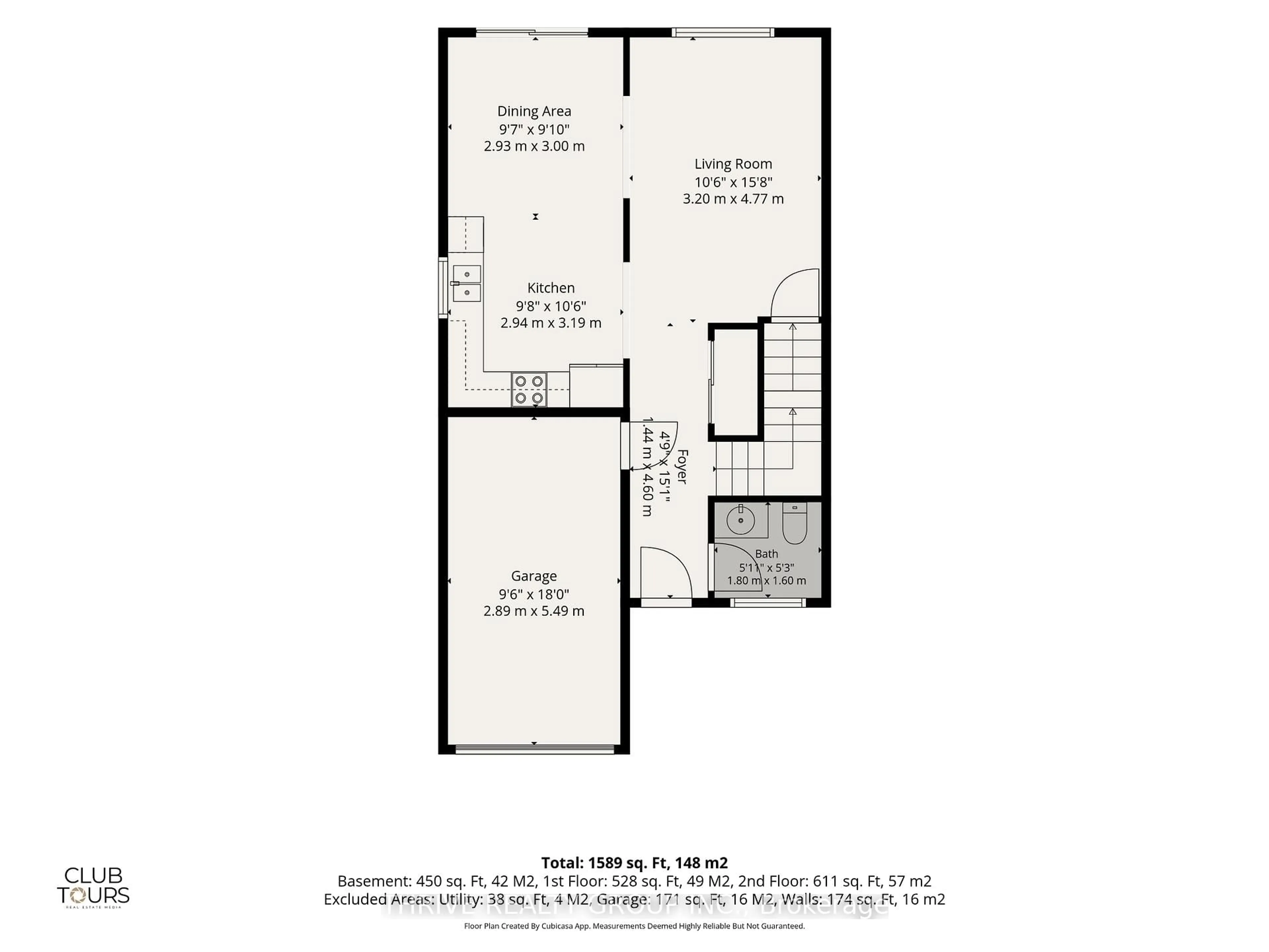 Floor plan for 466 Edenridge Dr, London East Ontario N5Y 5V2