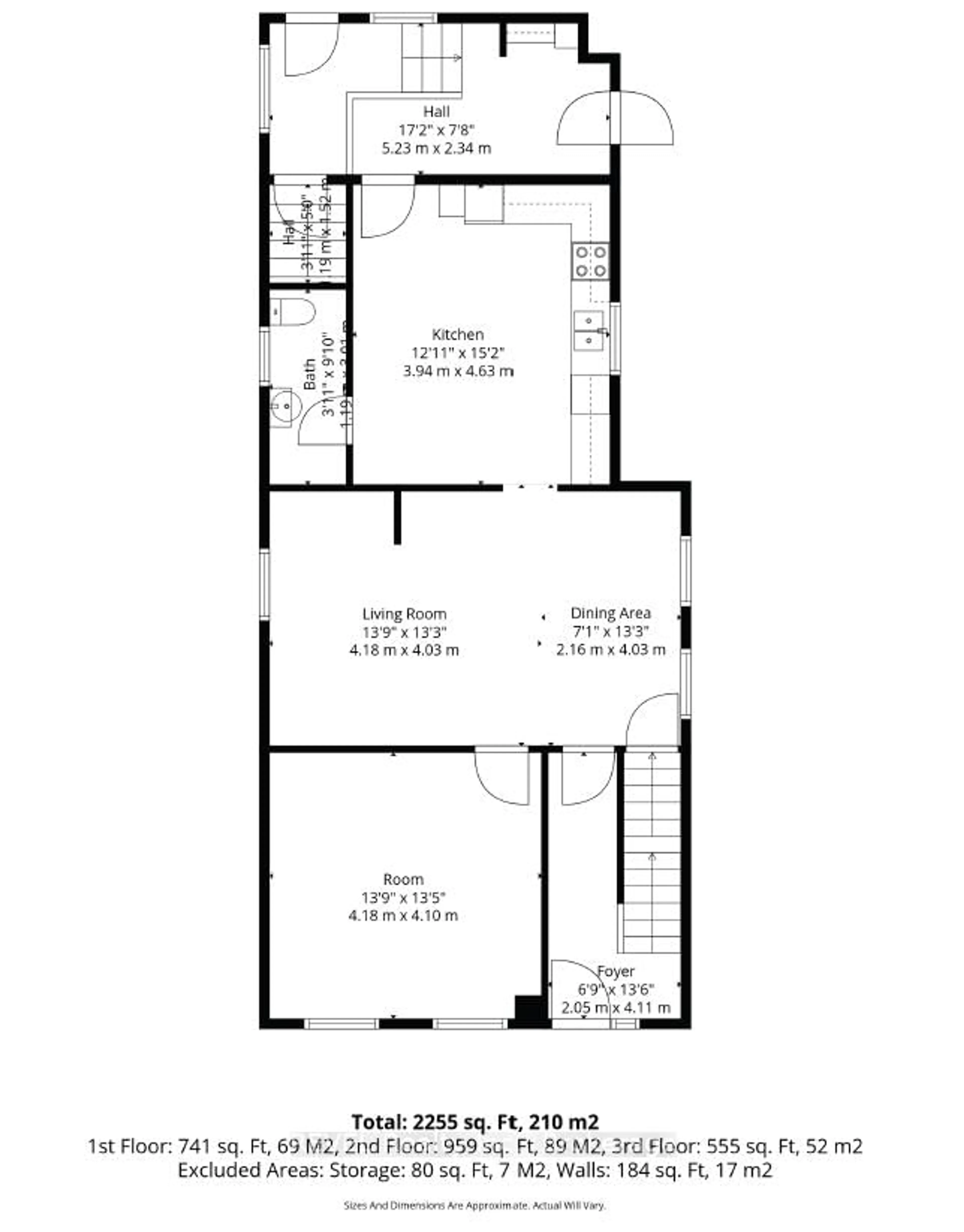 Floor plan for 10 Wiley St, St. Catharines Ontario L2R 4E5