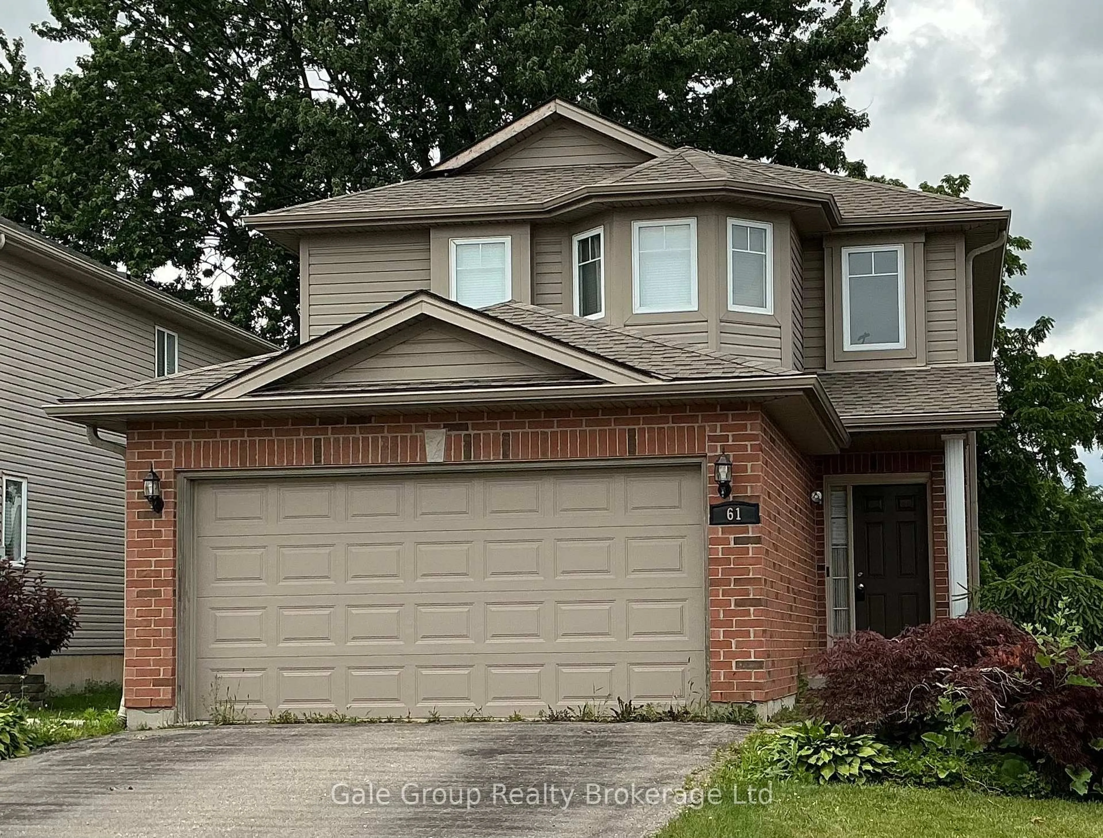 Home with brick exterior material, street for 61 Kerr Cres, Ingersoll Ontario N5C 4H1