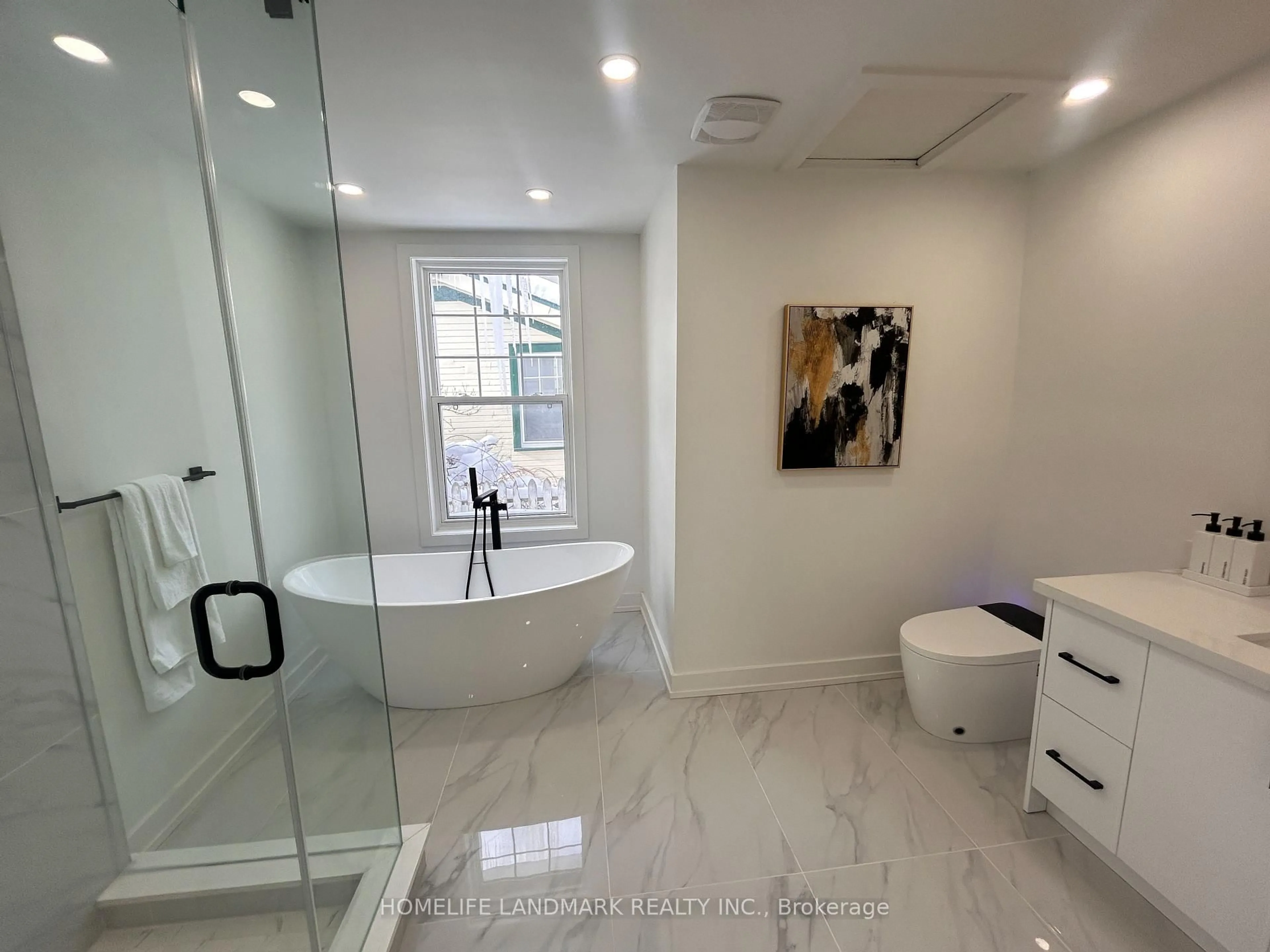 Contemporary bathroom, ceramic/tile floor for 130 Langarth St, London South Ontario N6C 1Z5