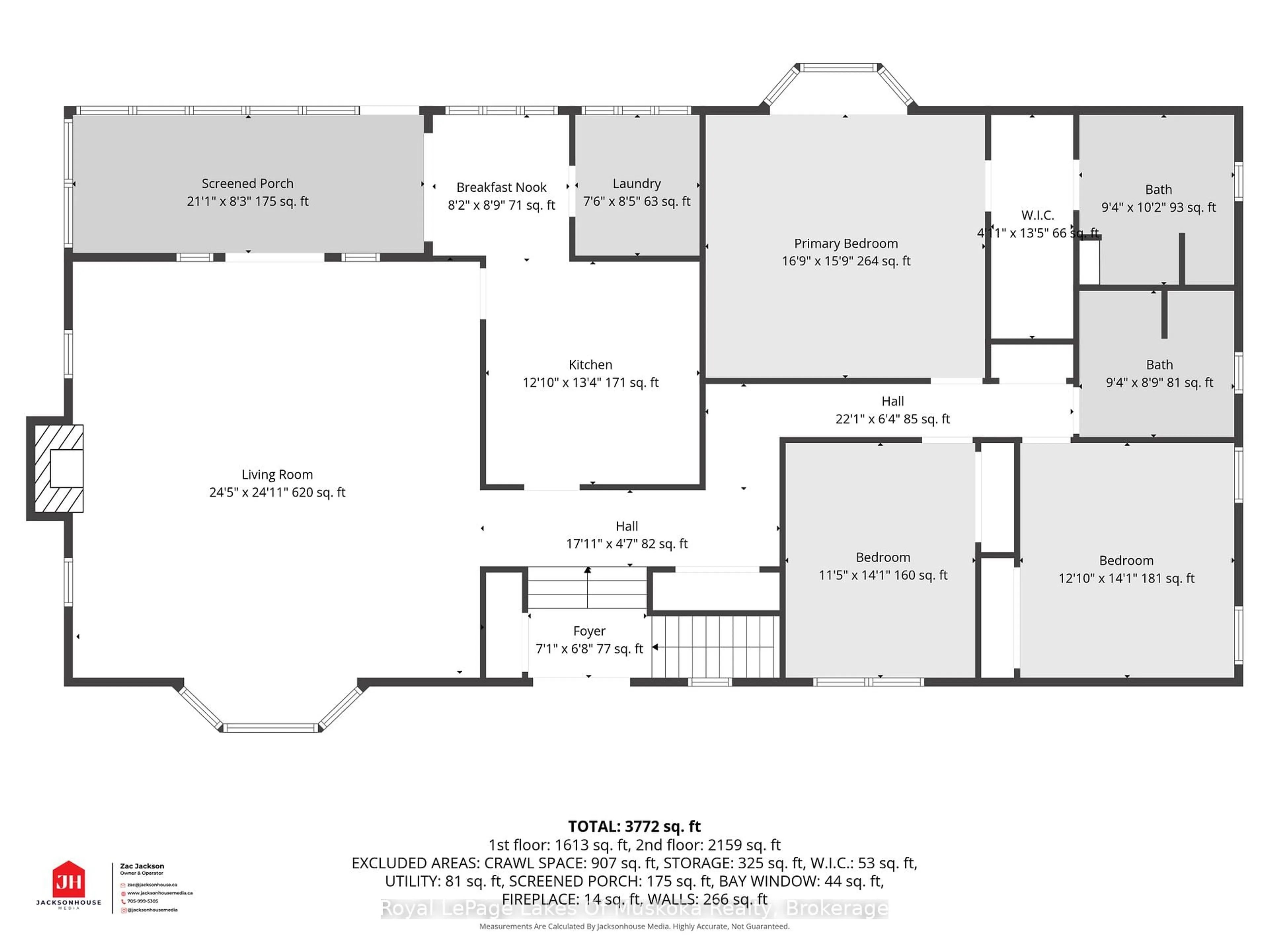 Floor plan for 20 South Muskoka Dr, Bracebridge Ontario P1L 1M4