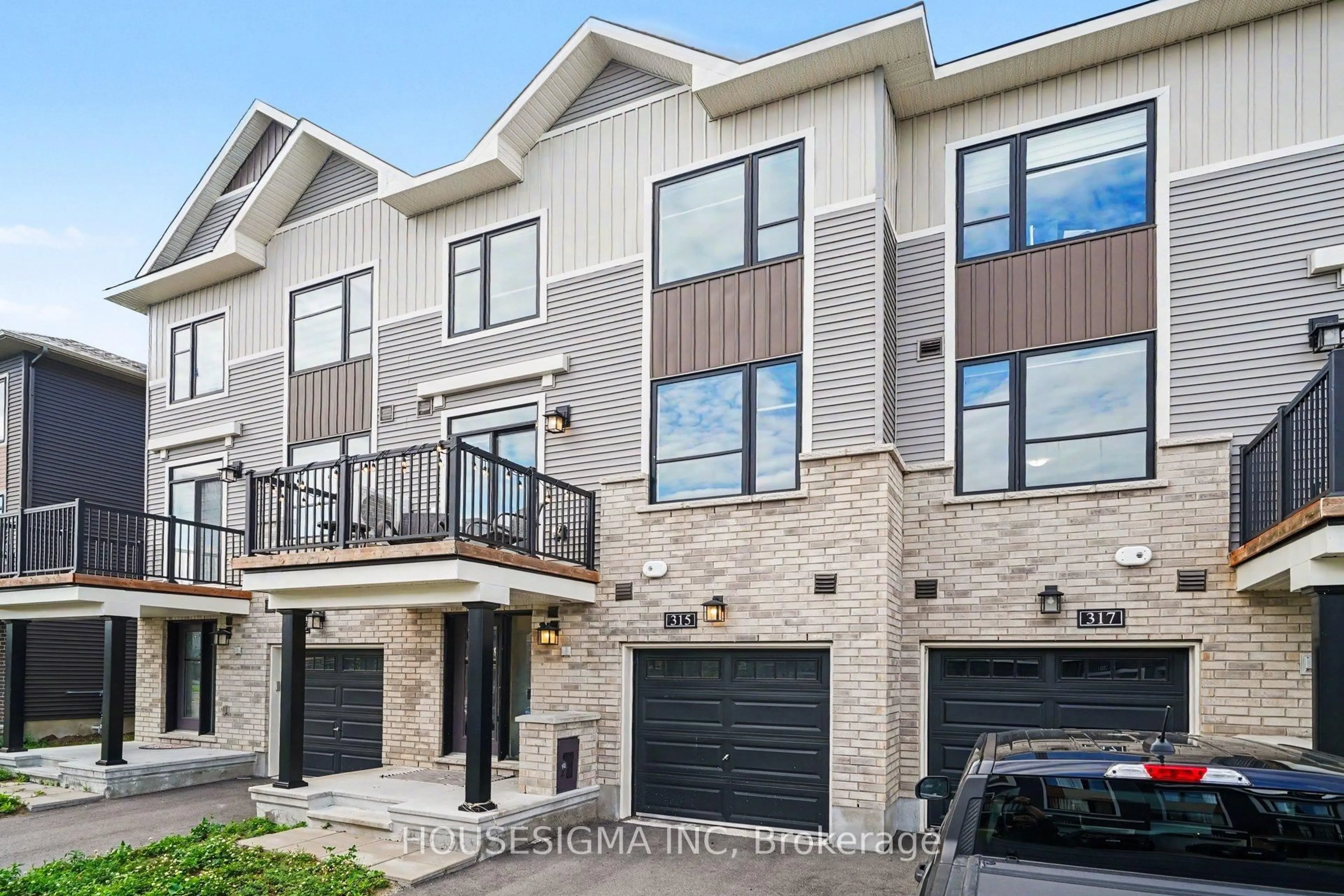Home with brick exterior material, street for 315 Raheen Crt, Ottawa Ontario K2J 7C1
