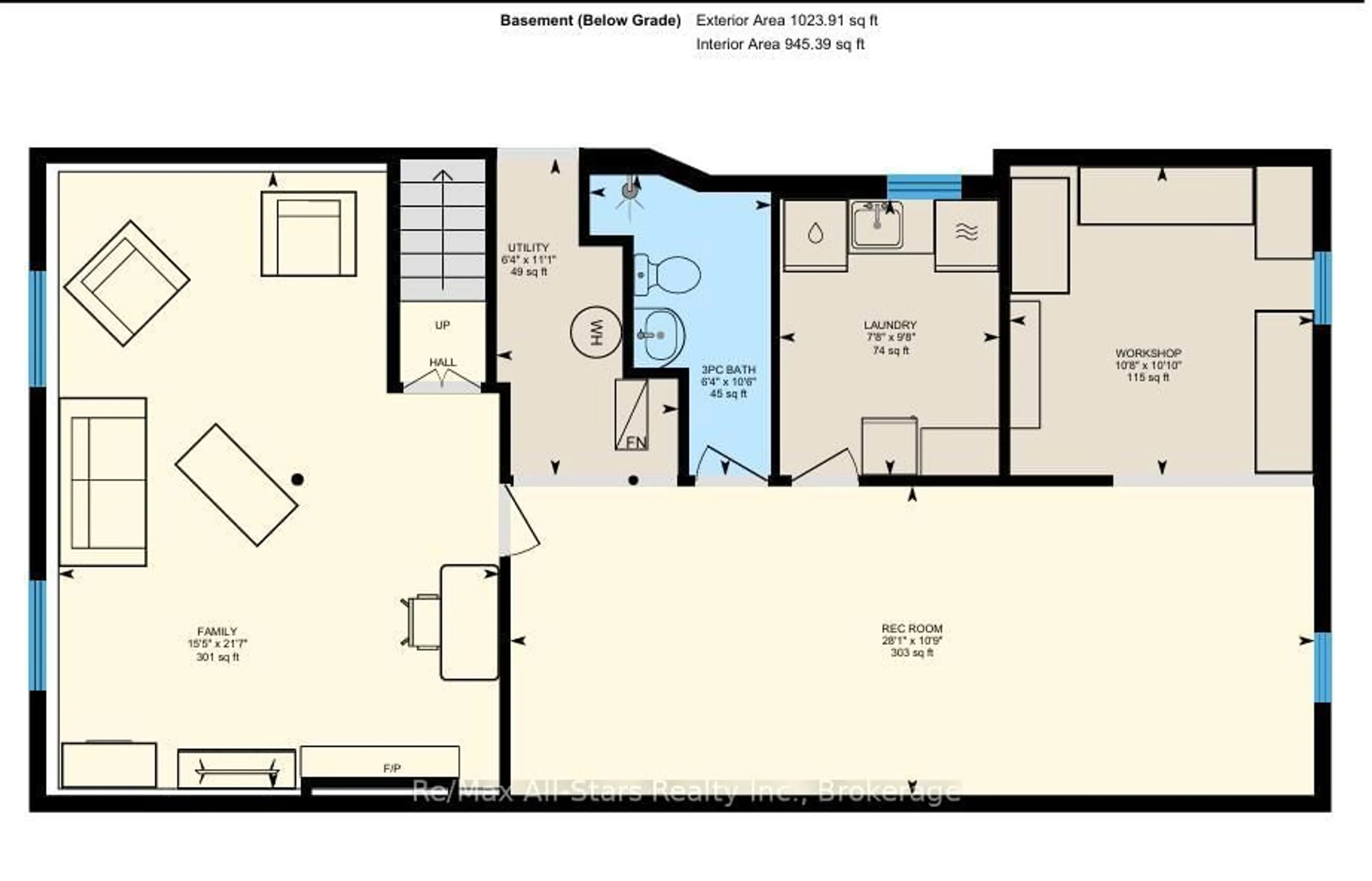 Floor plan for 15 Edwin St, Kawartha Lakes Ontario K9V 4X9