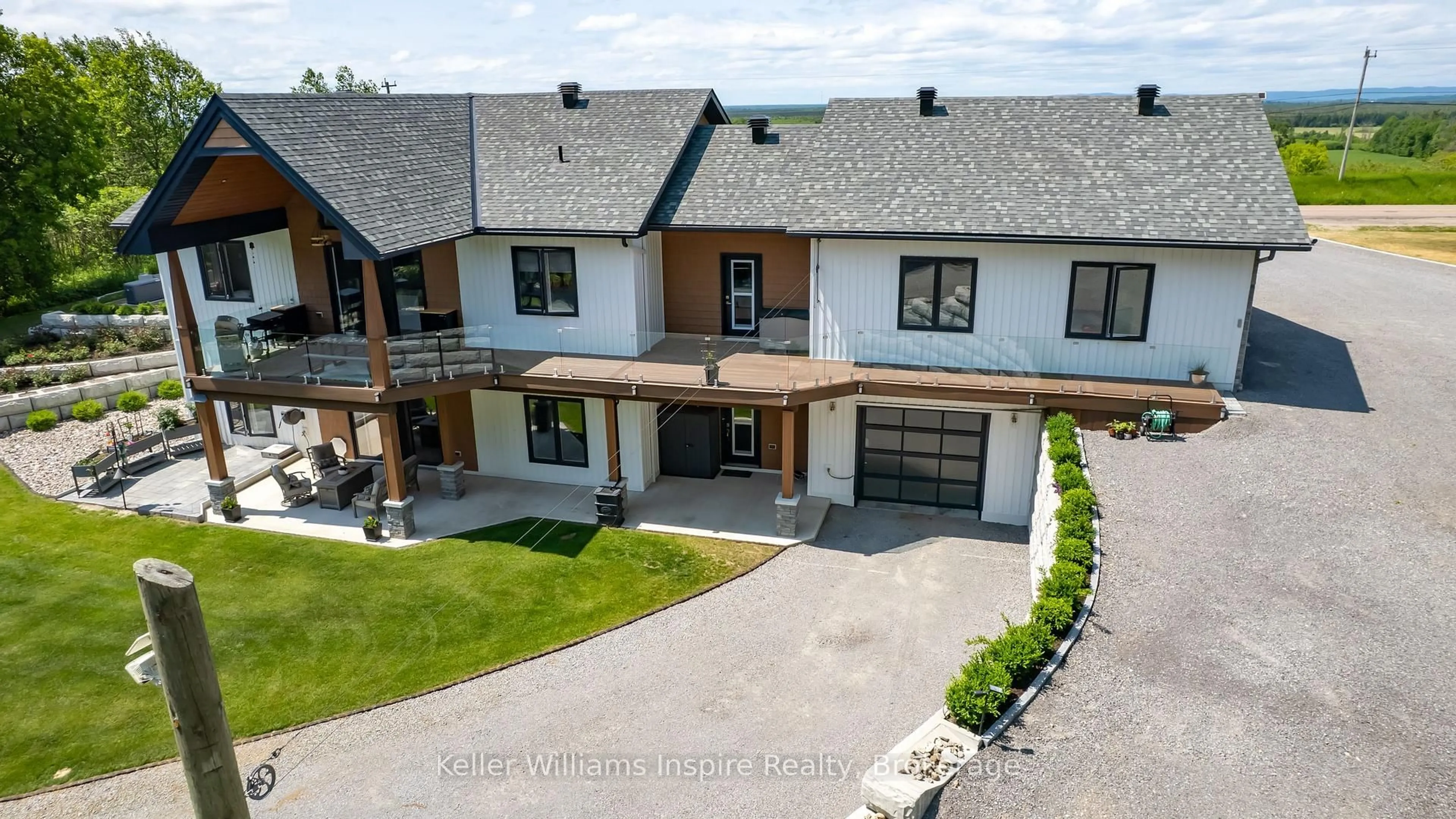 A pic from outside/outdoor area/front of a property/back of a property/a pic from drone, unknown for 402 Lapasse Rd, Beachburg Ontario K0J 1C0