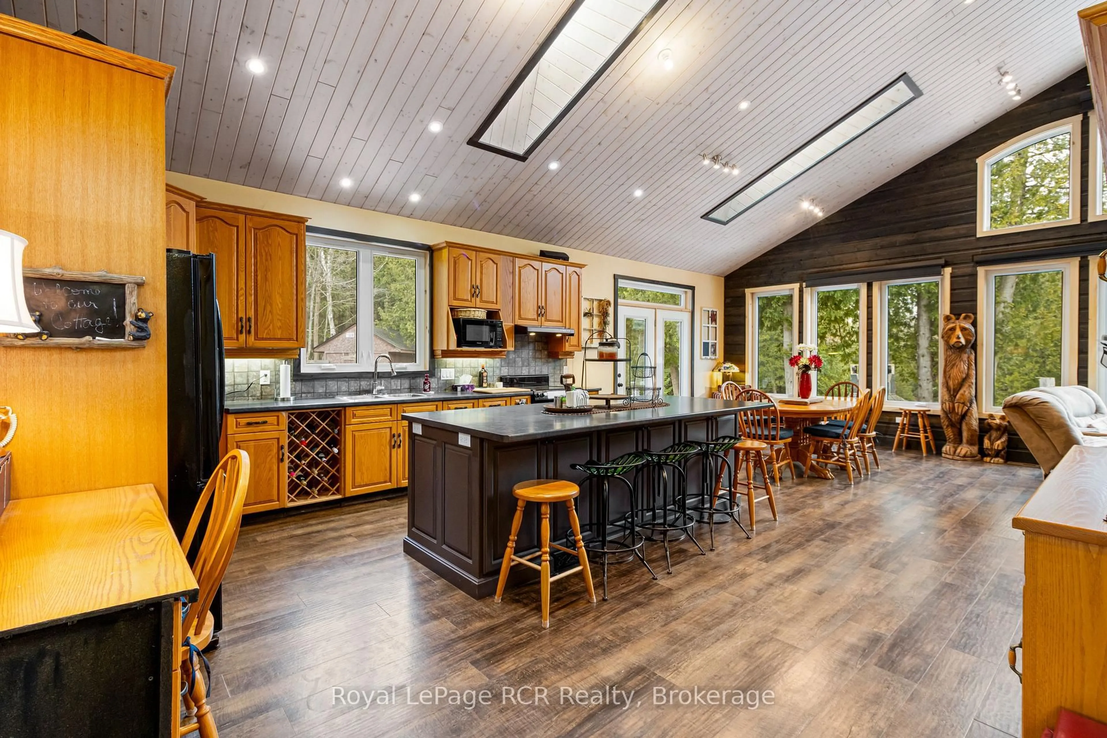 Open concept kitchen, unknown for 19 Redgate Rd, South Bruce Peninsula Ontario N0H 2T0