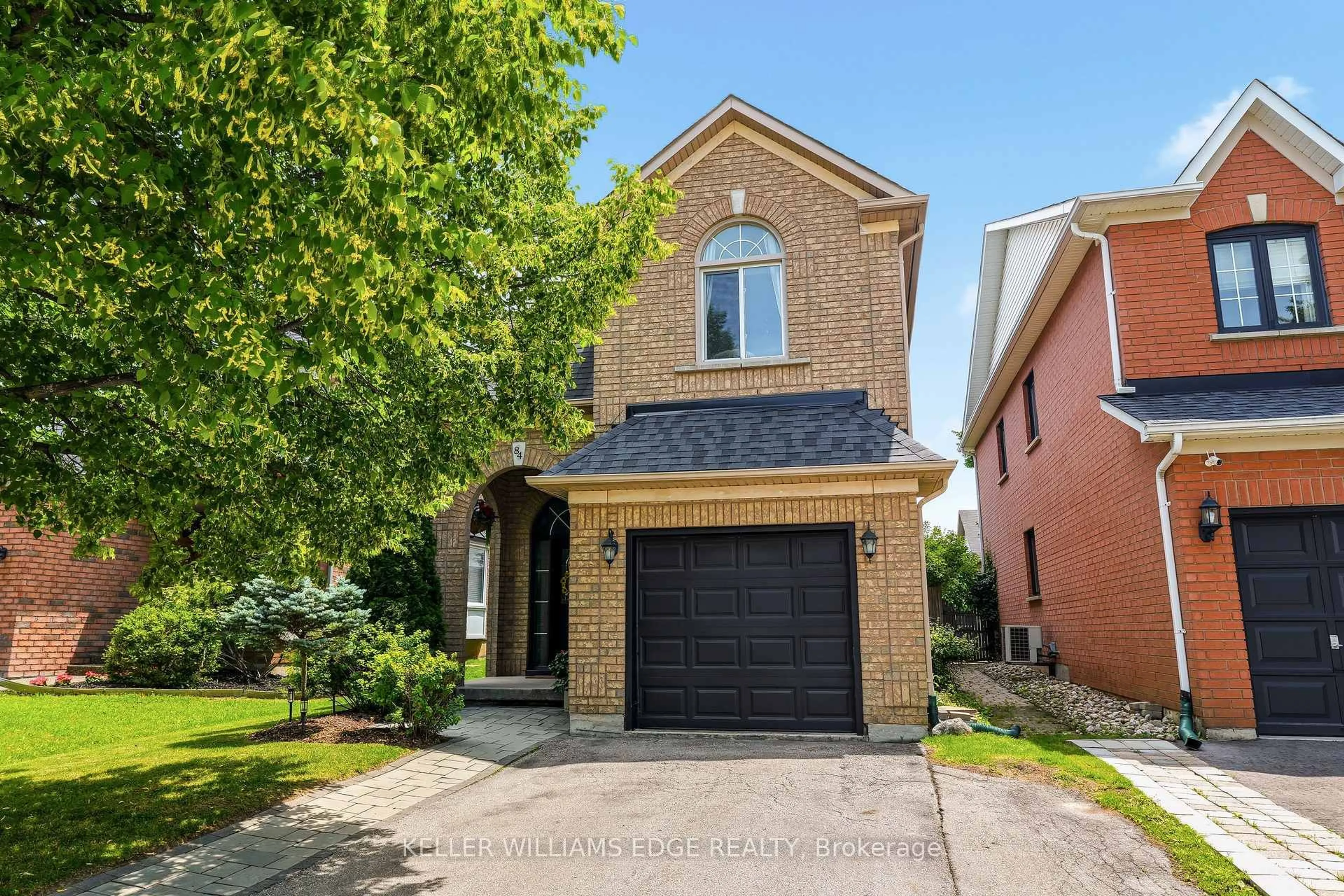 Home with brick exterior material, street for 84 Rockhaven Lane, Hamilton Ontario L8B 0J2