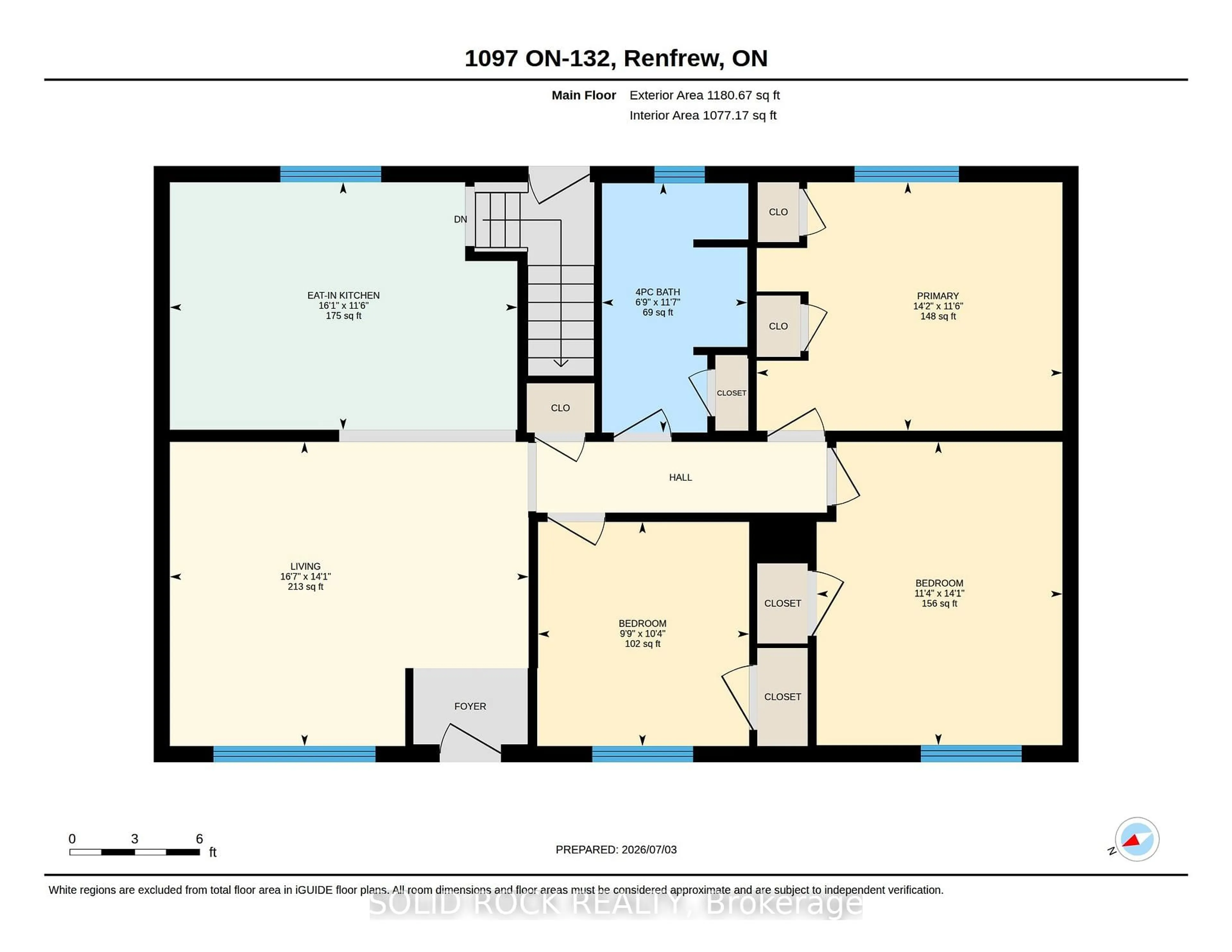Floor plan for 1097 132 Highway, Renfrew Ontario K7V 3Z5