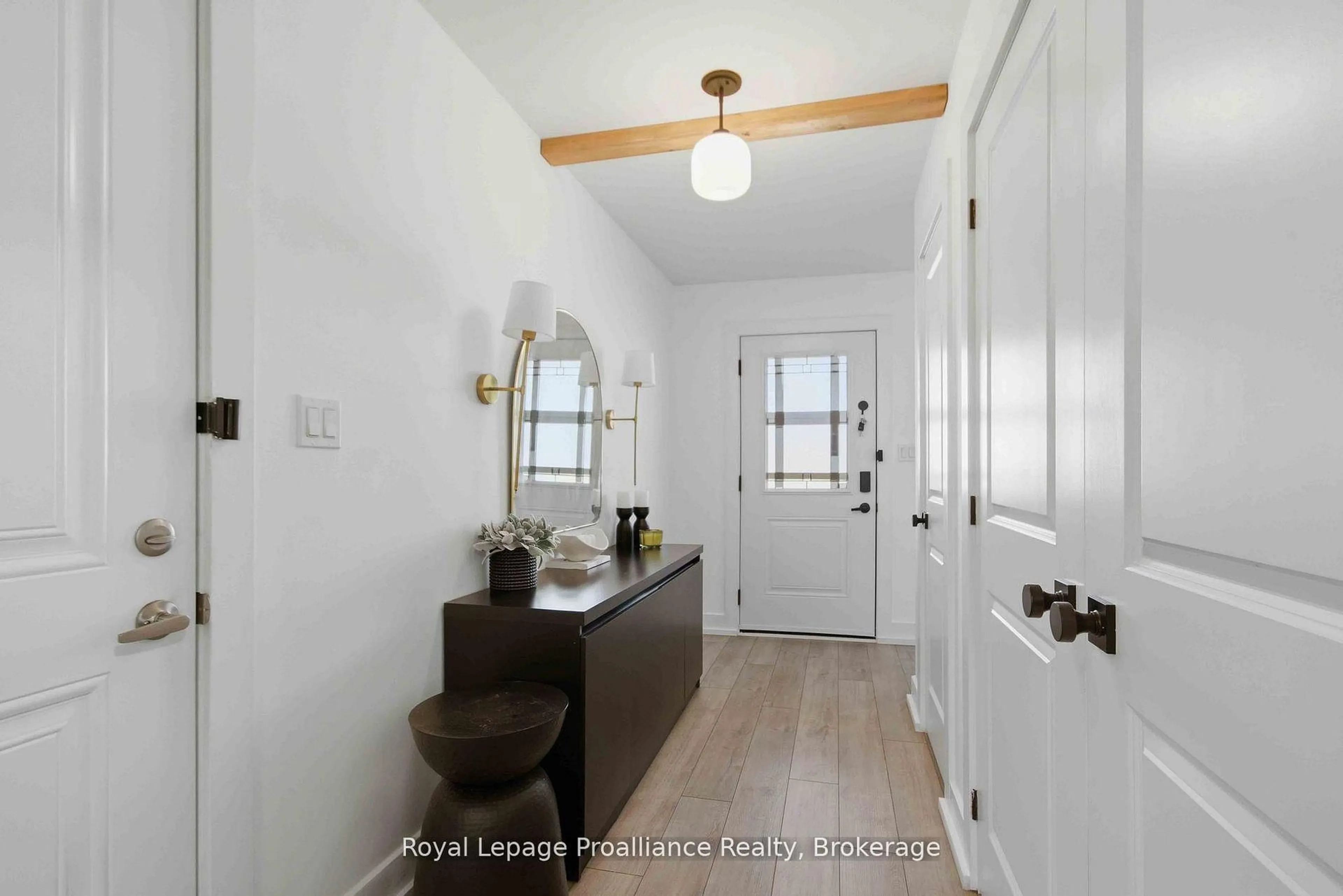 Indoor entryway for 24 Buchanan Ave, Prince Edward County Ontario K0K 2T0