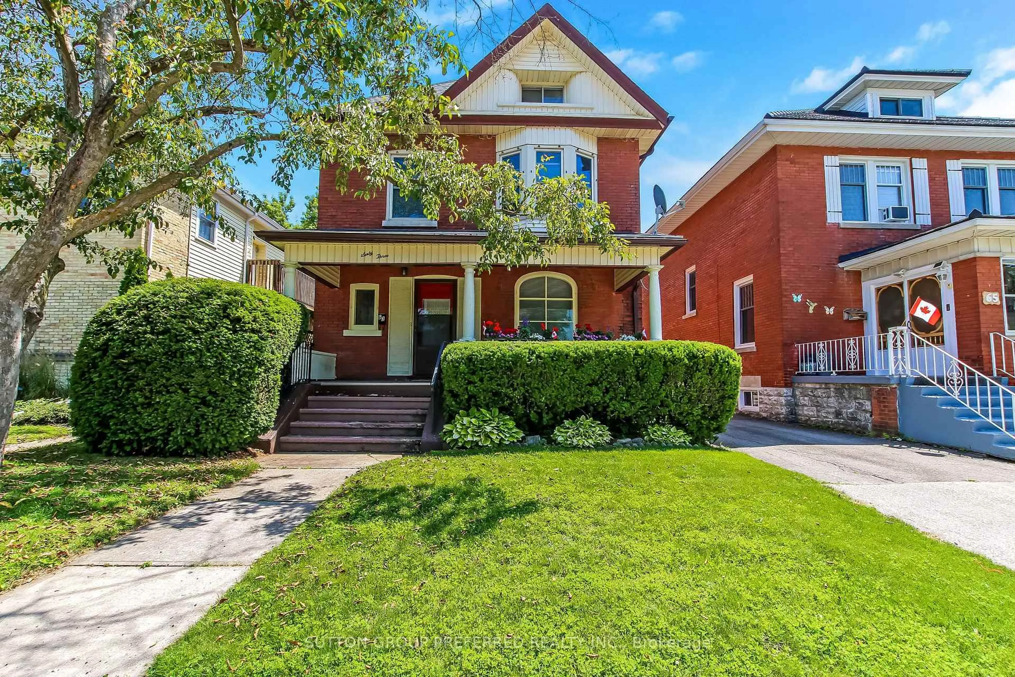 Home with brick exterior material, street for 63 SOUTHWICK St, St. Thomas Ontario N5R 3S4